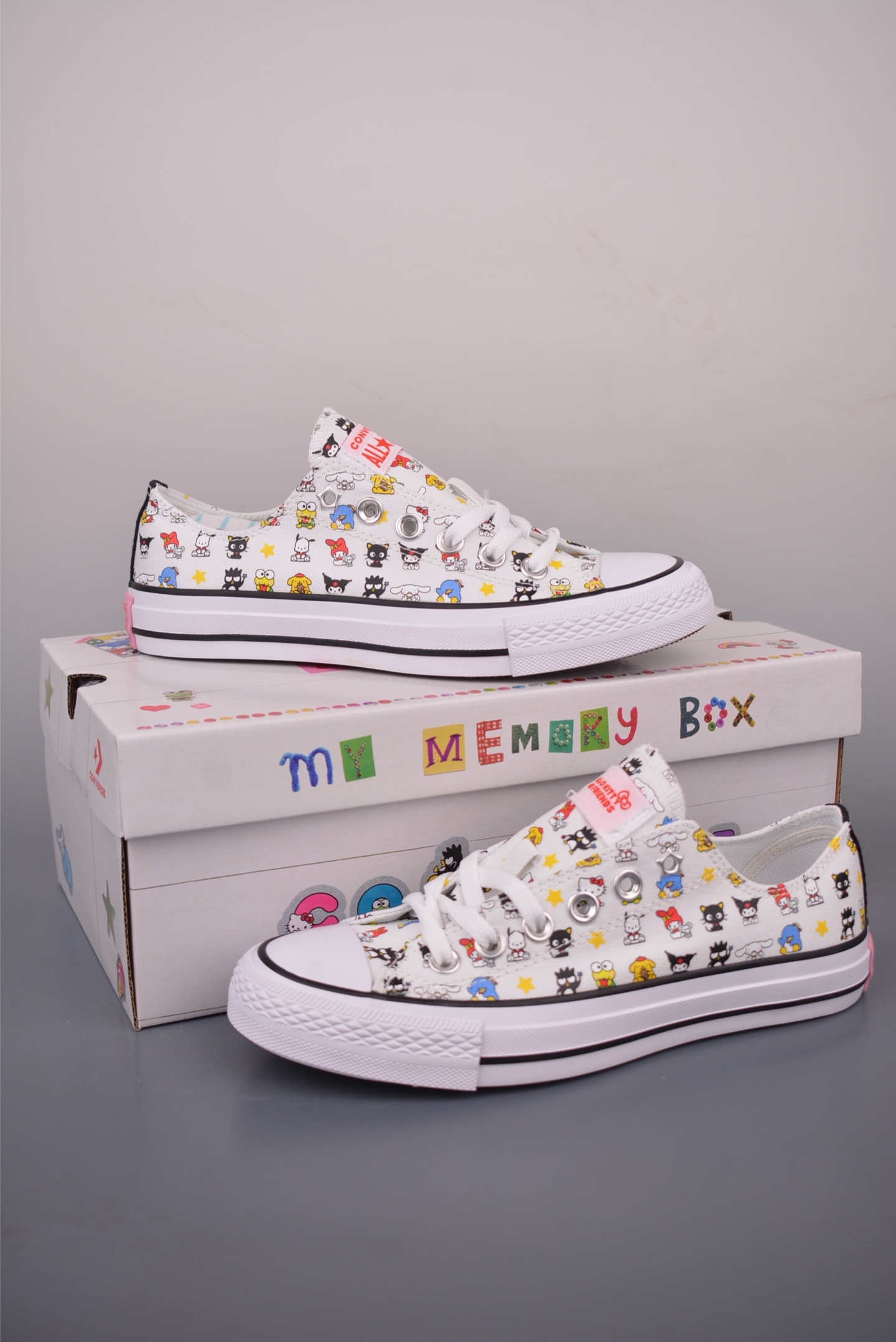 Converse × Hello Kitty AND Friends Chuck Taylor All Star Hi 匡威新款 三丽鸥联名 梦幻联动 A17700C