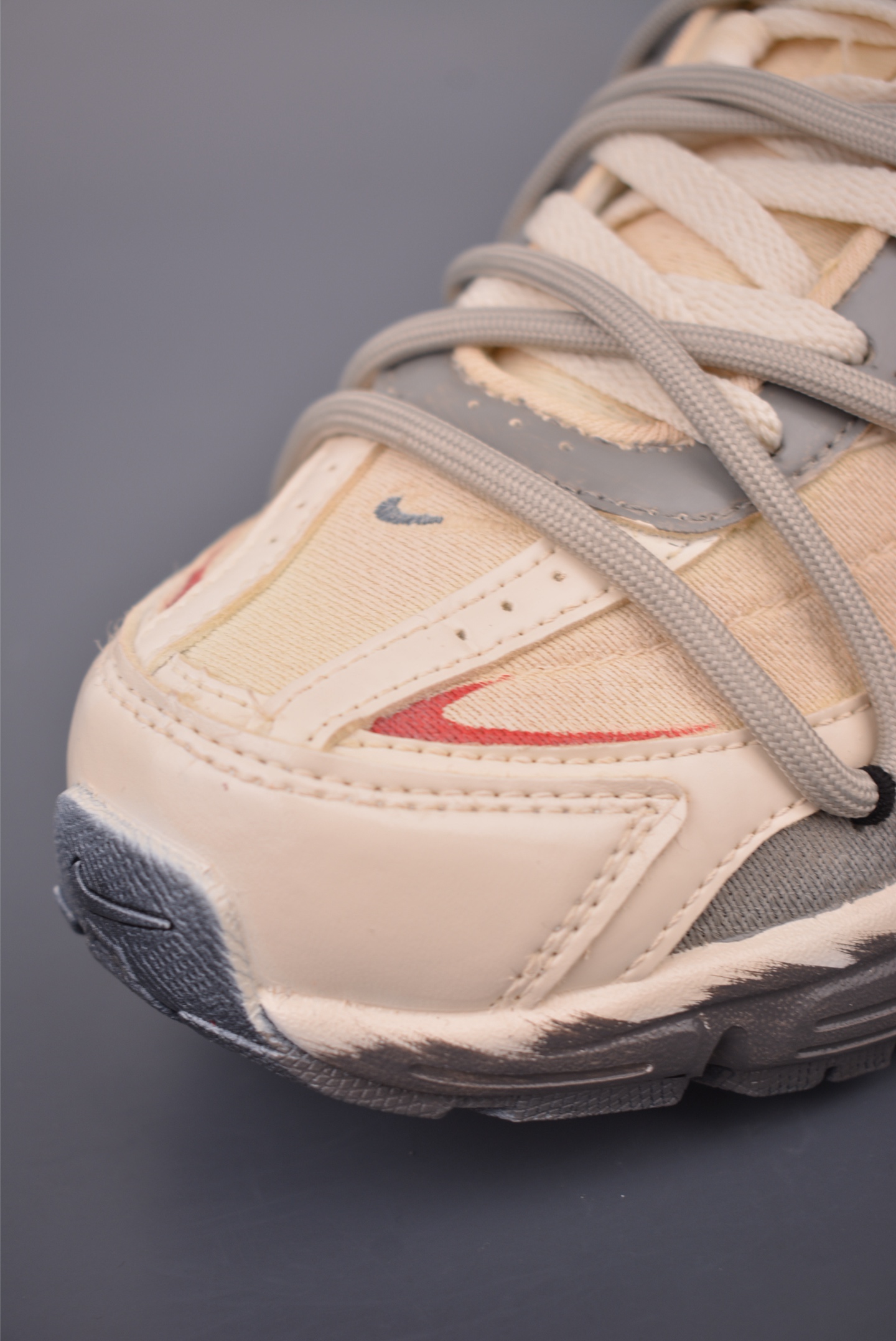 Nike INITIATOR RNR 复古做旧 解构绑带 舒适百搭防滑耐磨 低帮跑步鞋 HQ1183-141