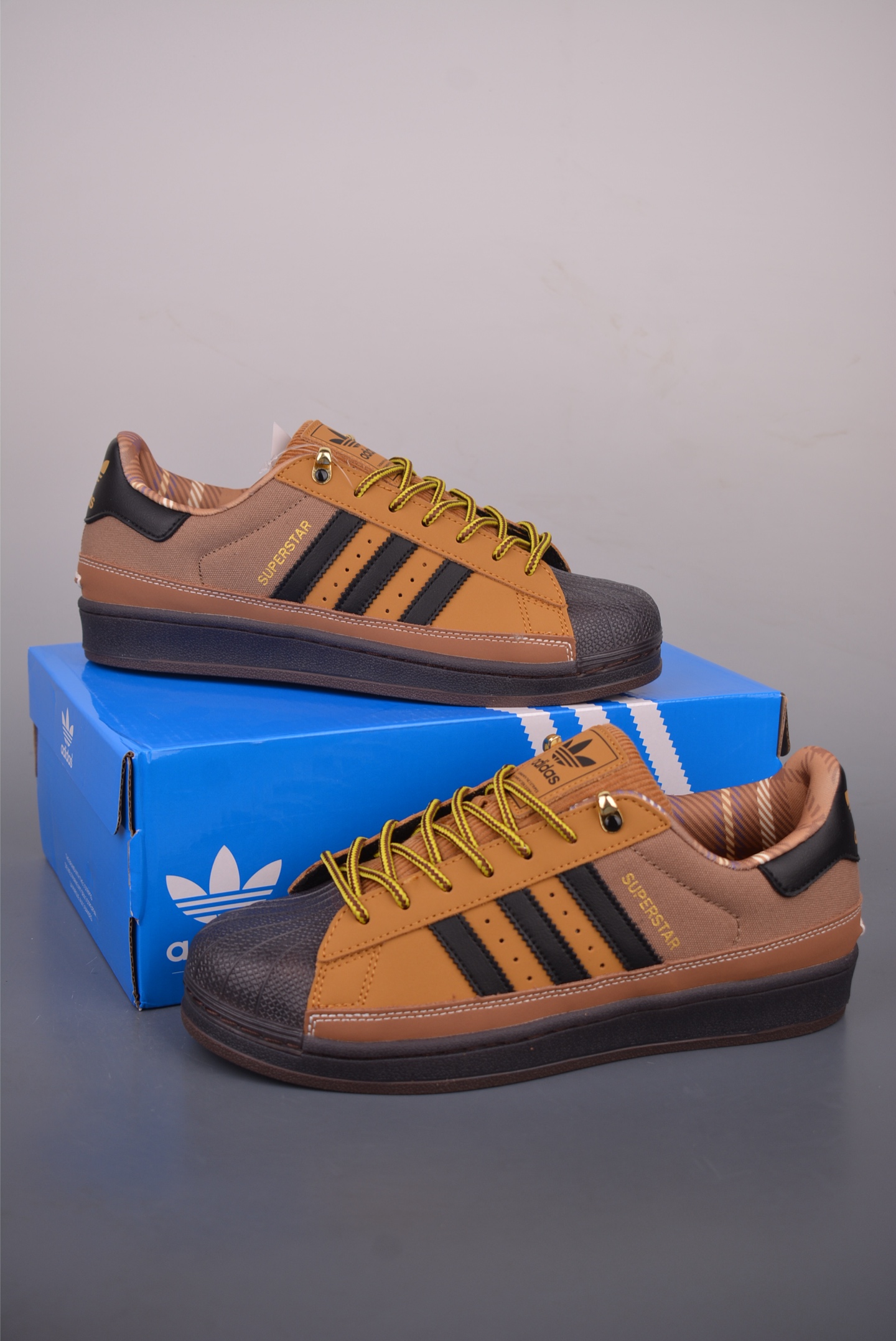 Adidas Originals Superstar 拼接贝壳头 JR6990 Adidas Originals Superstar 拼接贝壳头 JR6990