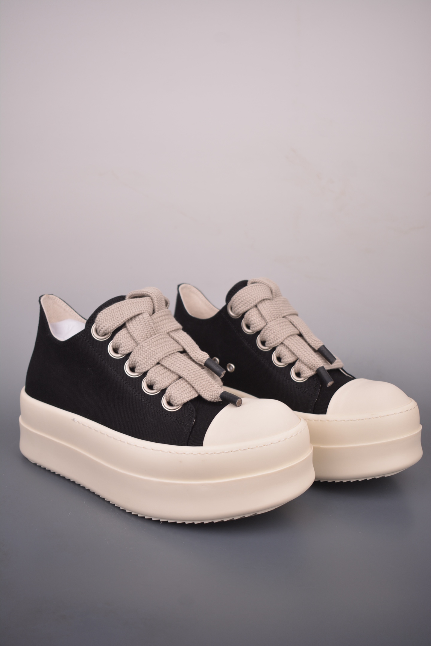 RO / Rick Owens 瑞克·欧文斯 厚底高街帆布 DU01F4851 RO / Rick Owens 瑞克·欧文斯 厚底高街帆布 DU01F4851