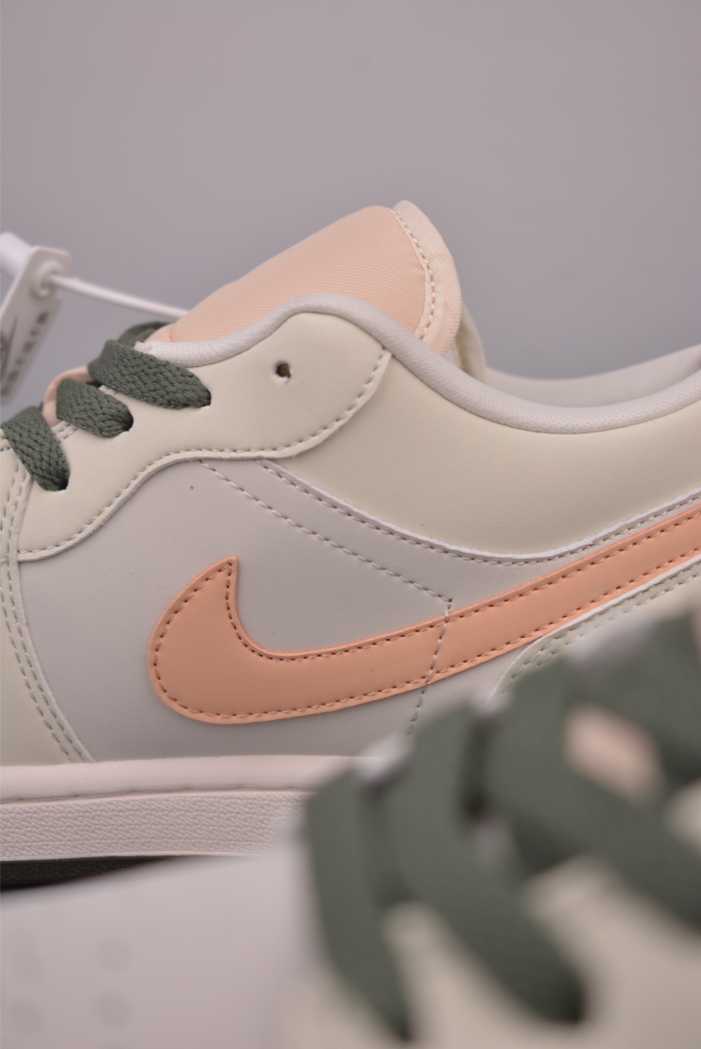 Air Jordan 1 Low 帆白粉白 AJ1乔1低帮休闲板鞋 DC0774-111