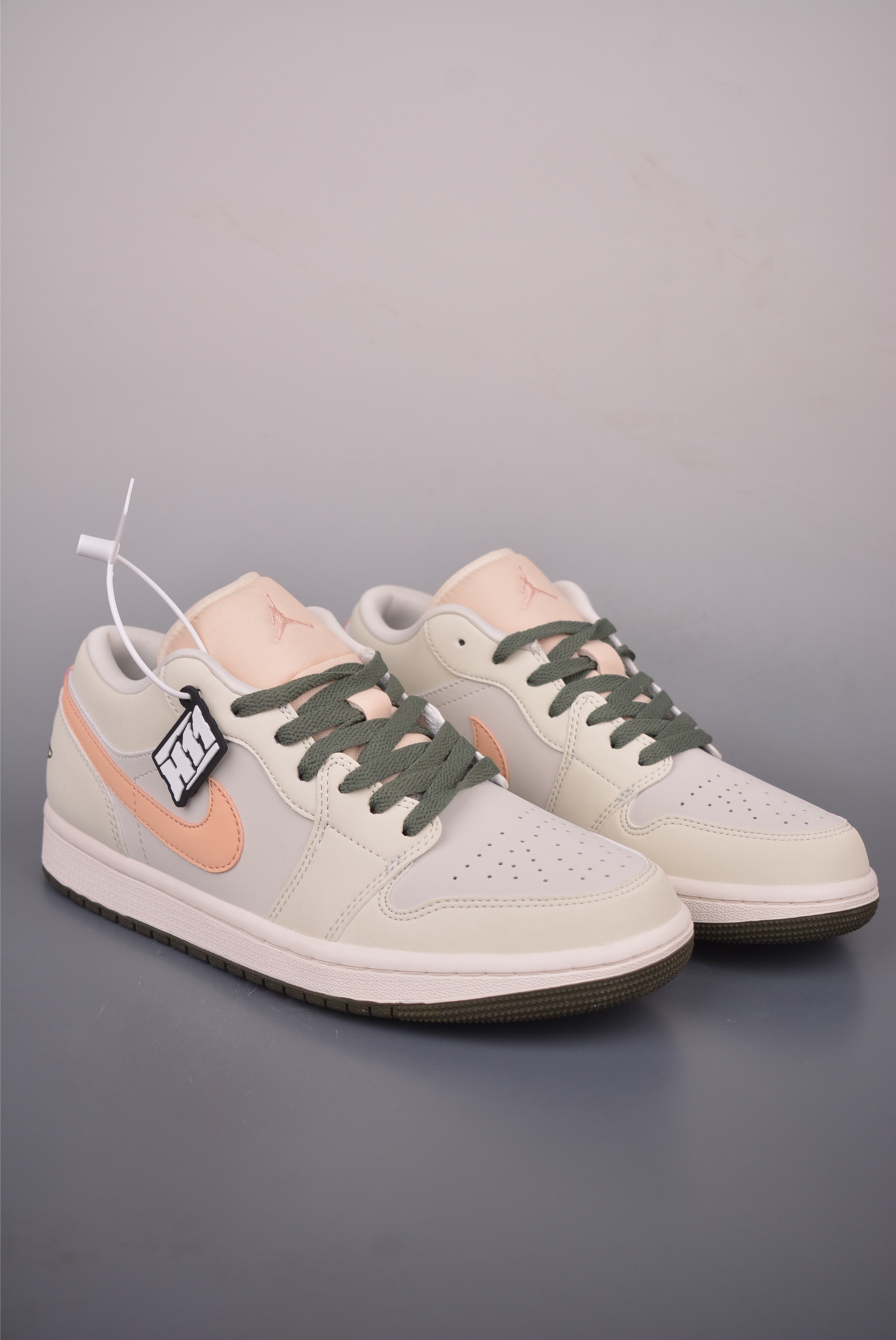 Air Jordan 1 Low 帆白粉白 AJ1乔1低帮休闲板鞋 DC0774-111
