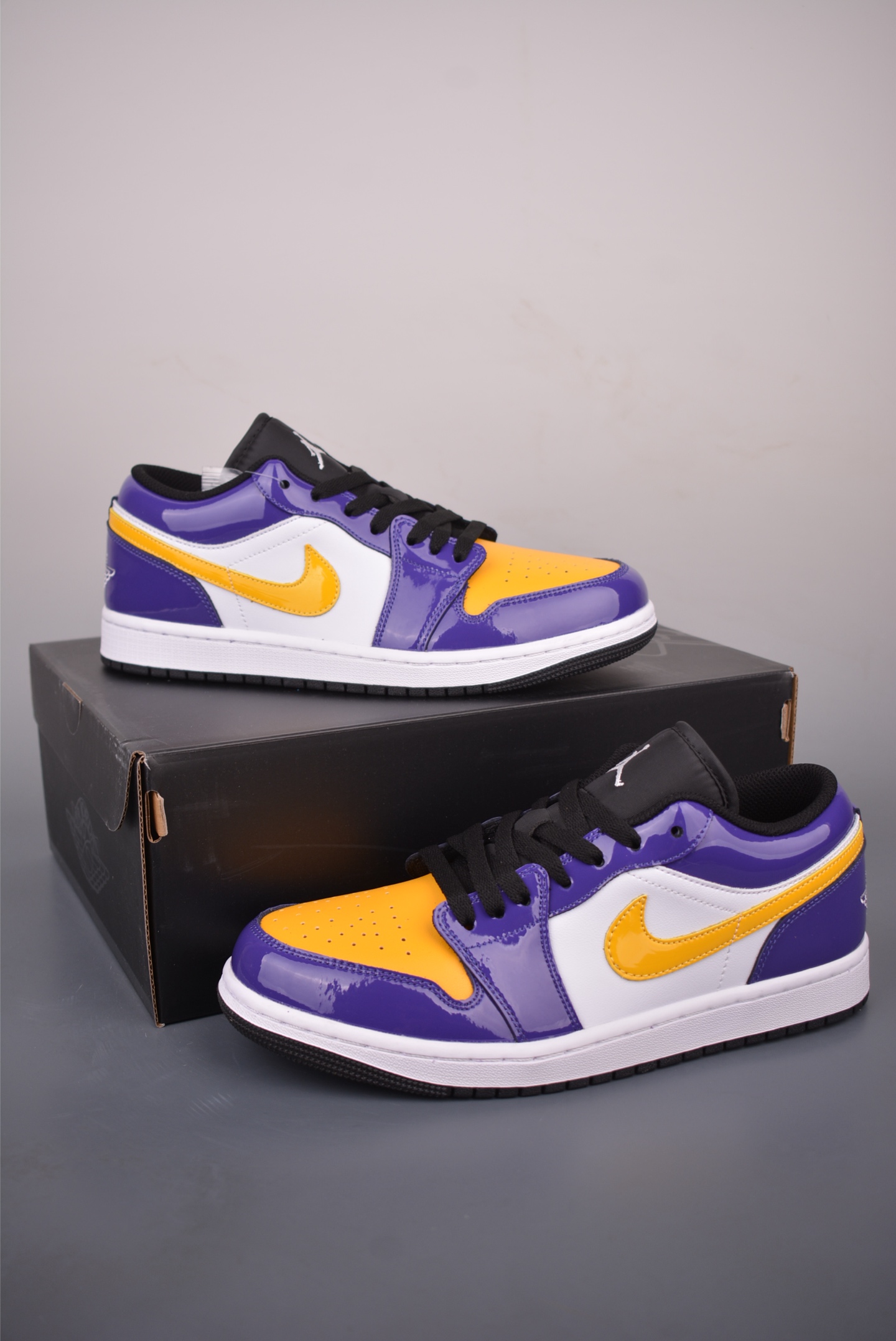 Air Jordan 1 Low 紫金湖人 AJ1乔1低帮休闲板鞋 IQ9388-547