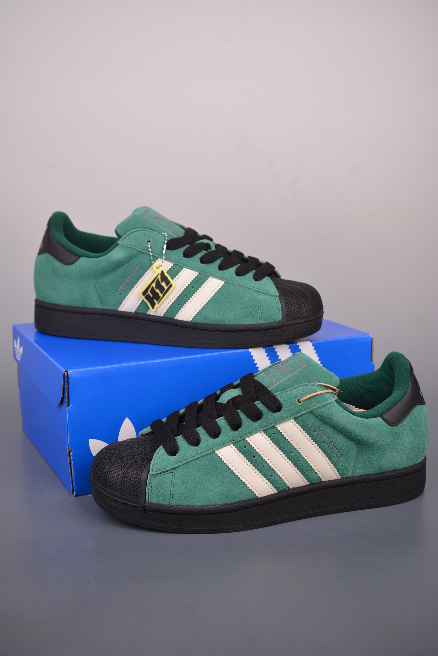 adidas originals Superstar 2 贝壳头 H11顶级头层版 复古板鞋 JQ3219