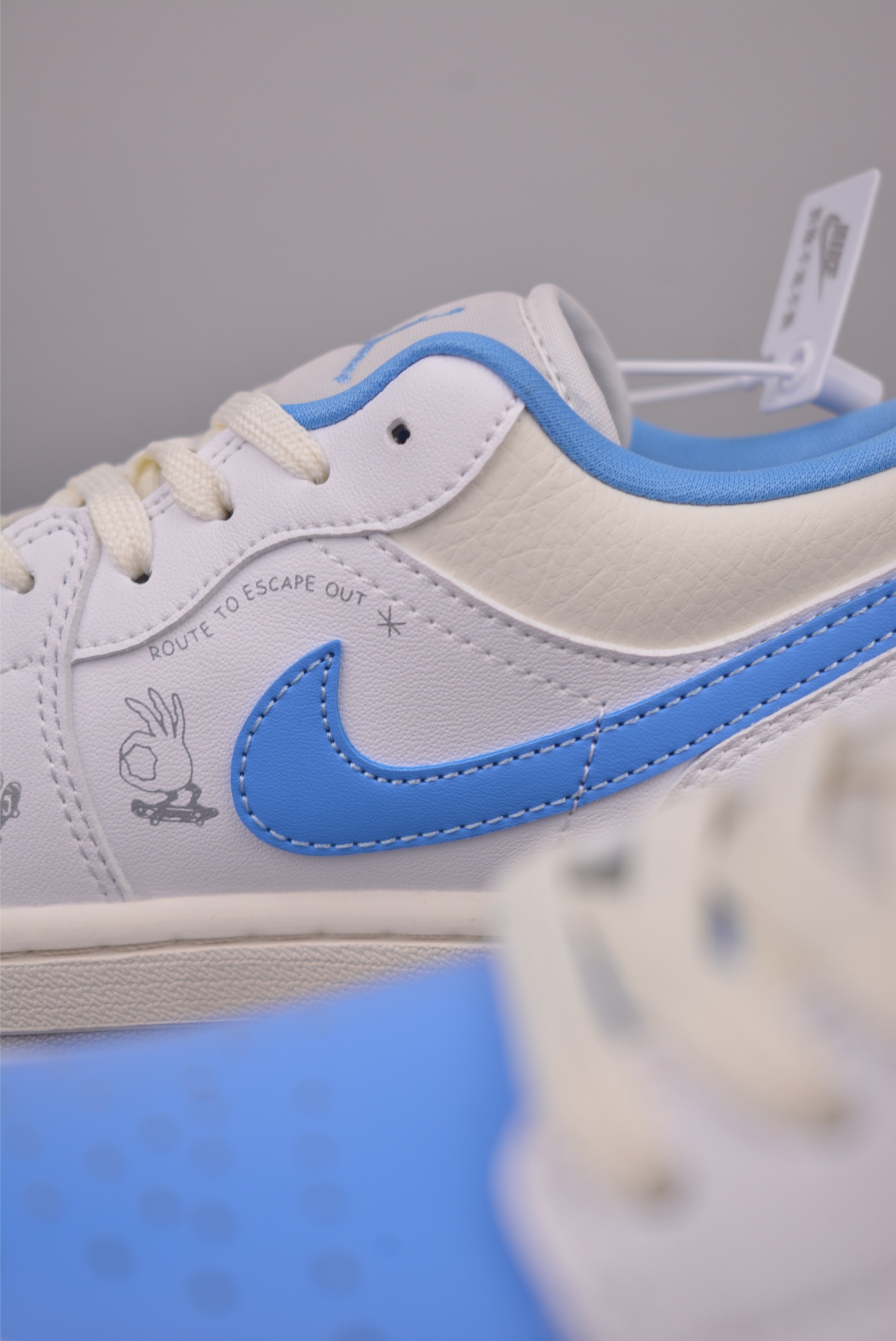 Air Jordan 1 Low 白蓝 AJ1乔1低帮休闲板鞋 FJ7219-441 Air Jordan 1 Low 白蓝 AJ1乔1低帮休闲板鞋 FJ7219-441