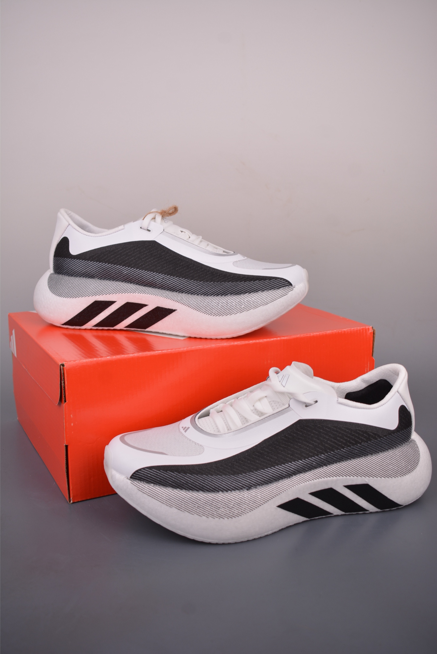 adidas HYPER BOOST EDGE M 全掌爆米花回弹大底 实拍首发 三叶草 KJ0753