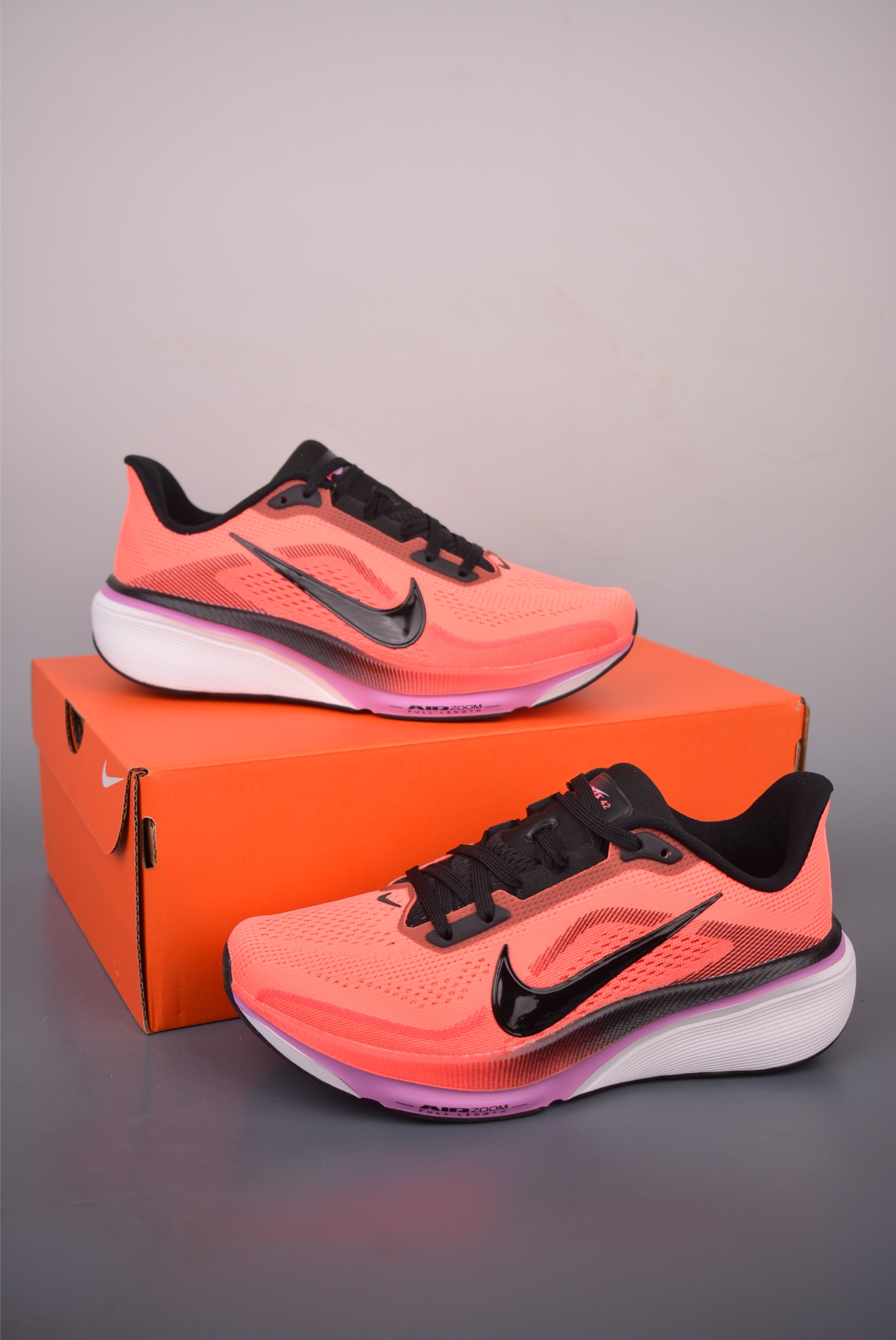 Nike Zoom Pegasus 42 减震防滑耐磨透气 低帮跑步鞋 IB1881-602