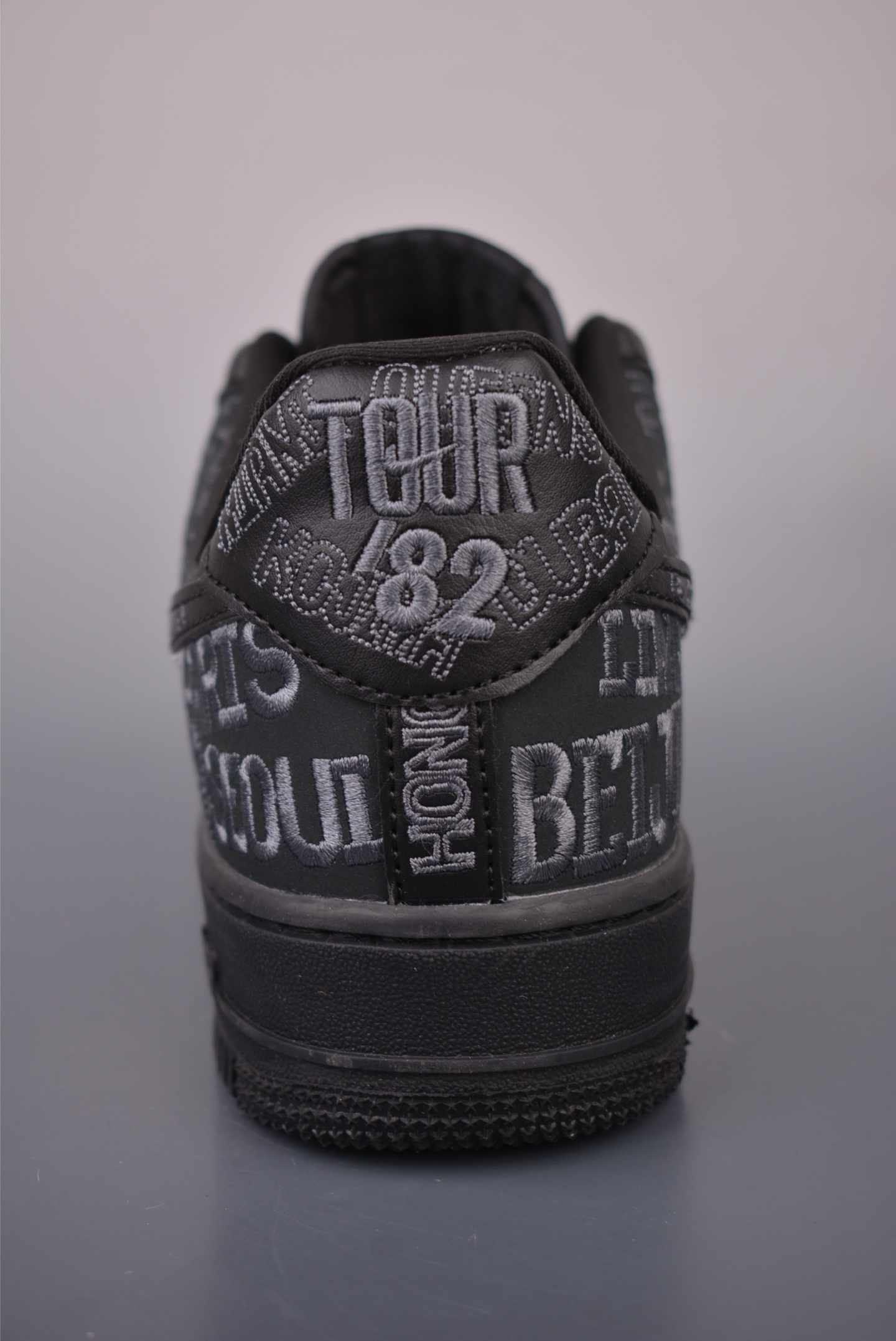 Nike Air Force 1 Low 灰黑字母 II1549-001