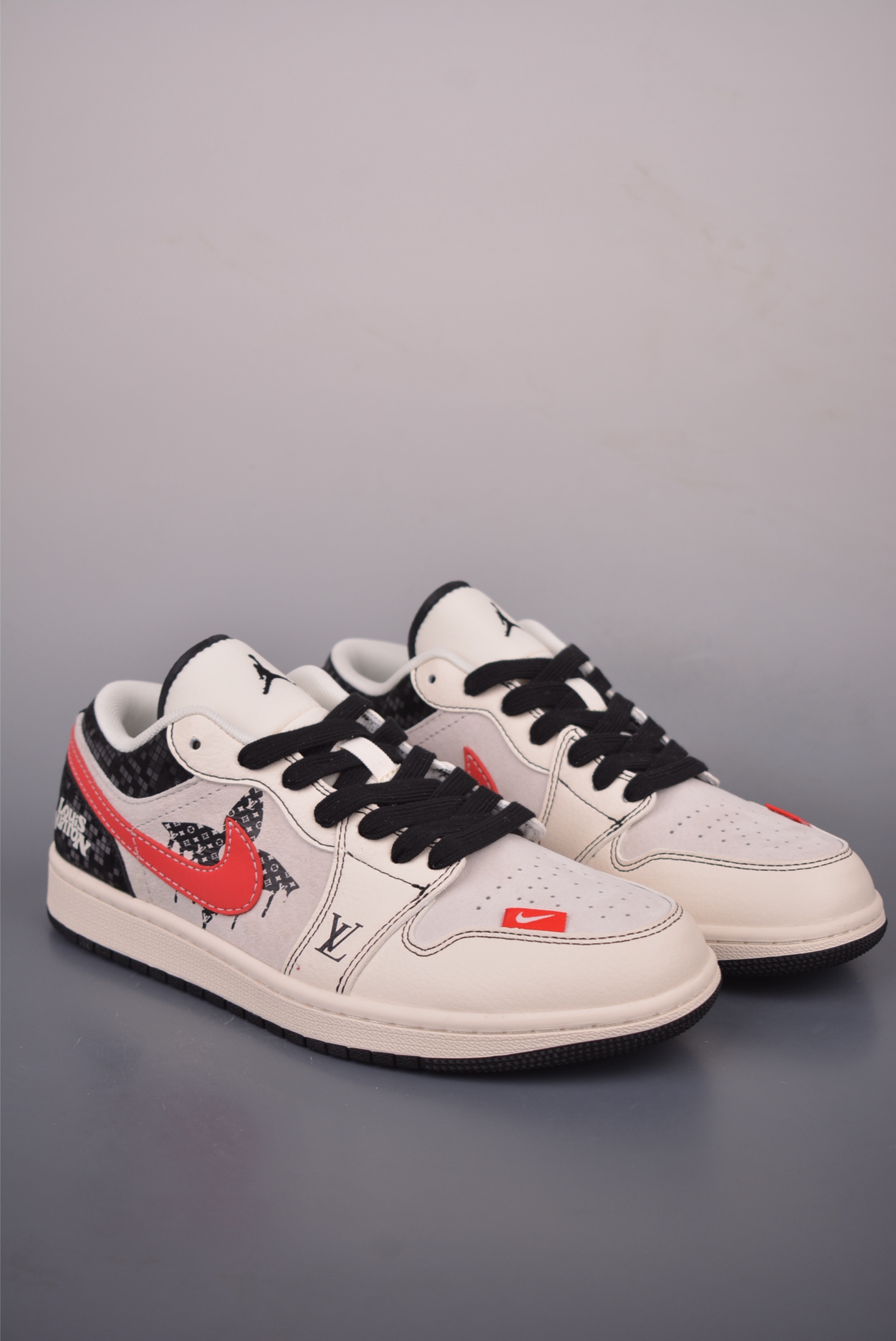 Nike Jordan Air Jordan 1 LV联名 纯原大厂出品 极力推薦 定制鞋盒 大厂纯原品质出货 超高清洁度 皮料切割干净无任何毛边 细节完美 官方货号:CW6688 1061635