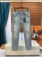 Louis Vuitton High
 Clothing Jeans Spring/Summer Collection Casual