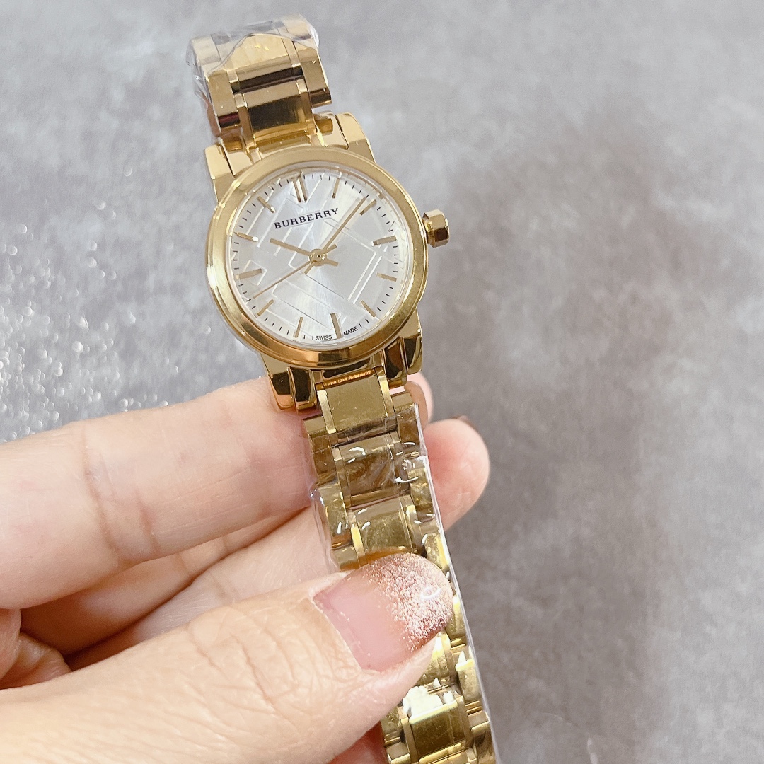 PABLO-BURBERRY Watch: British Elegance and Sporty Charm in 26mm Size