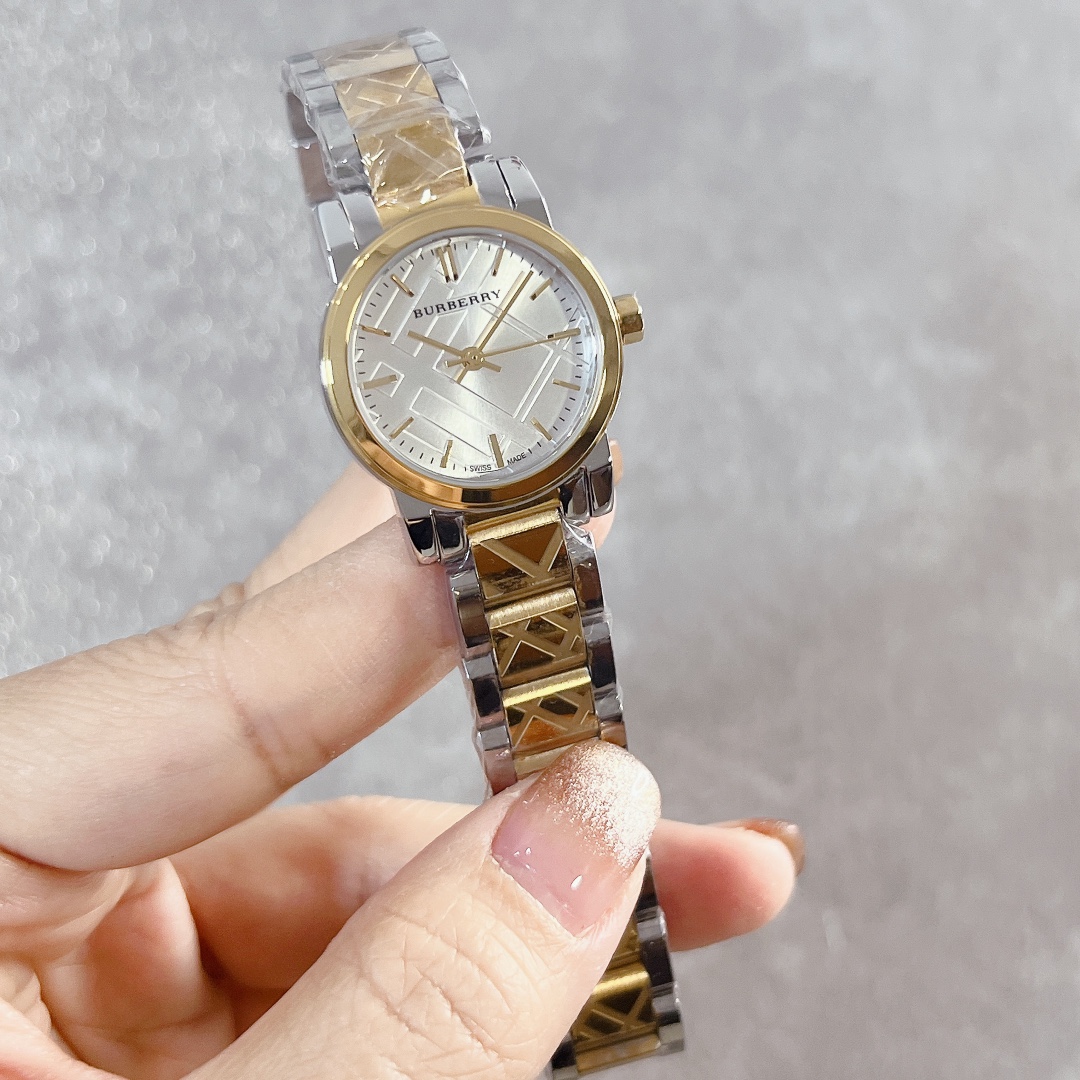 PABLO-BURBERRY Watch: British Fun, Elegance, Romance, Sport, Leisure Time, 26mm Size - 图片 3