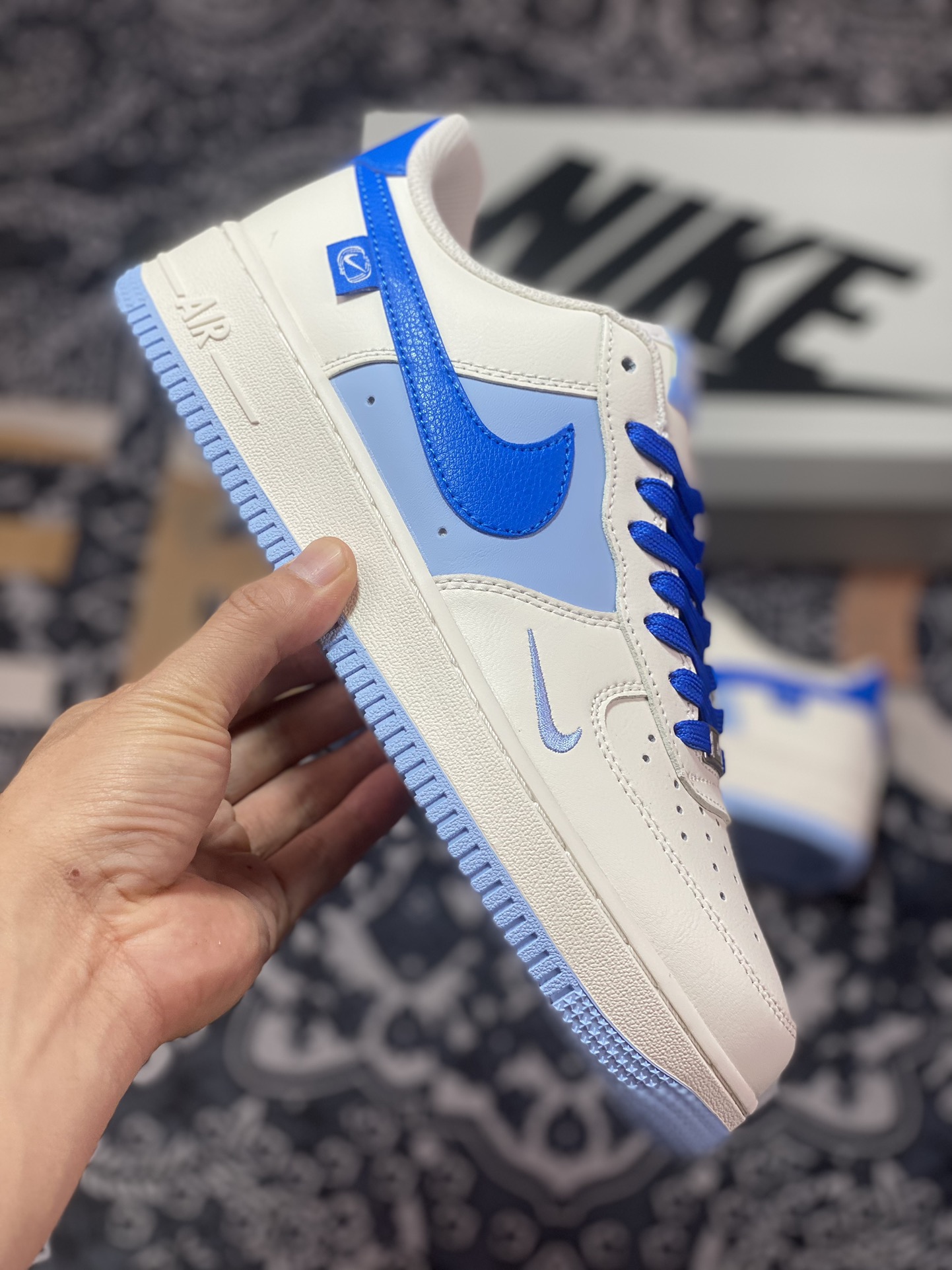 Air Force 1 '07 Low 白蓝拼接 DB3301-211