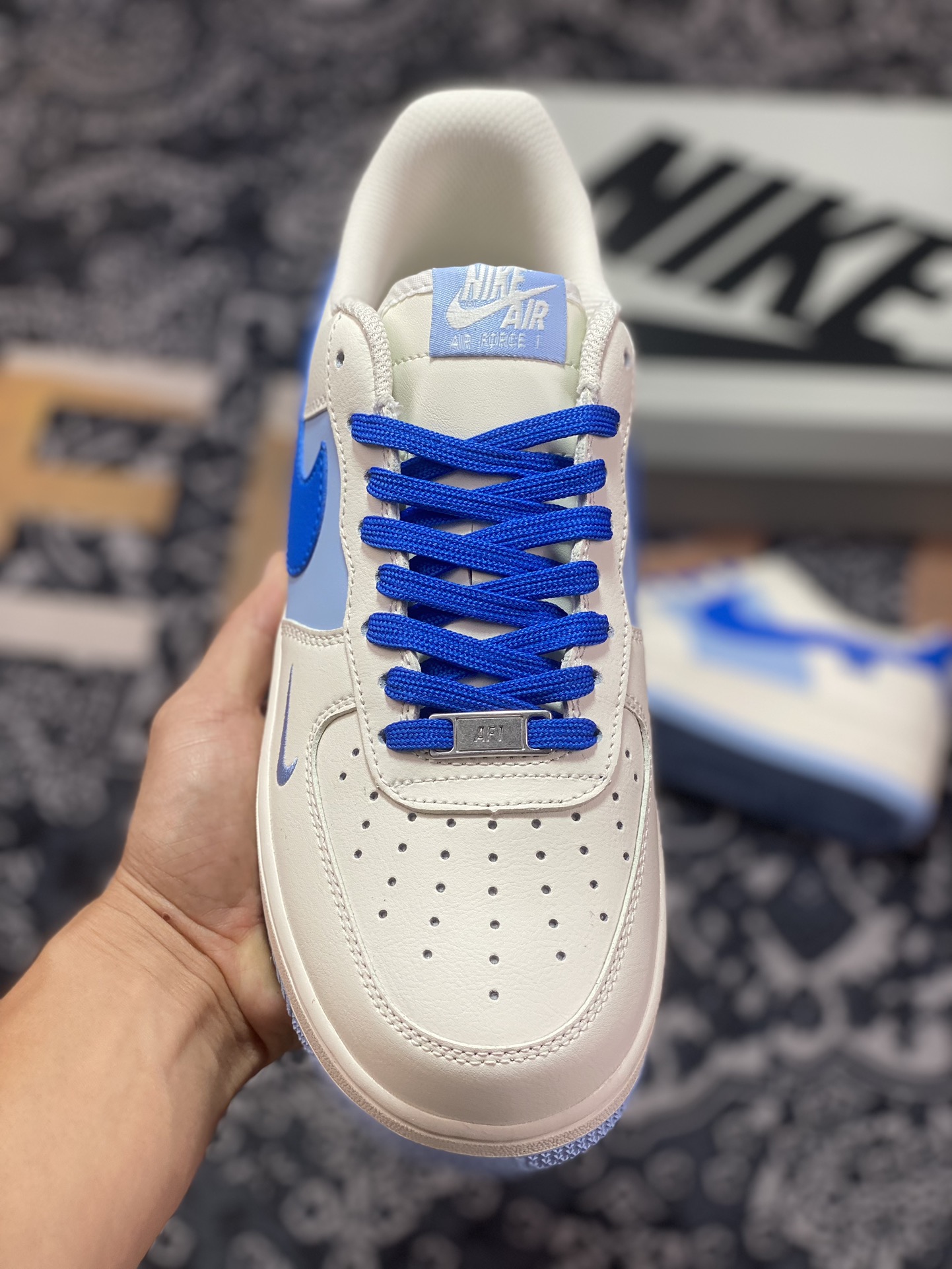 Air Force 1 '07 Low 白蓝拼接 DB3301-211