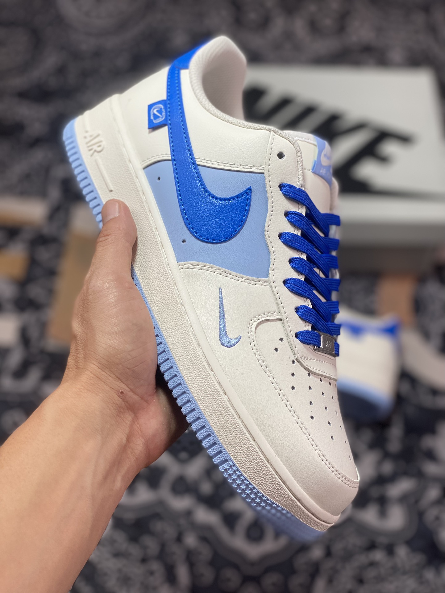 Air Force 1 ’07 Low 白蓝拼接 DB3301-211