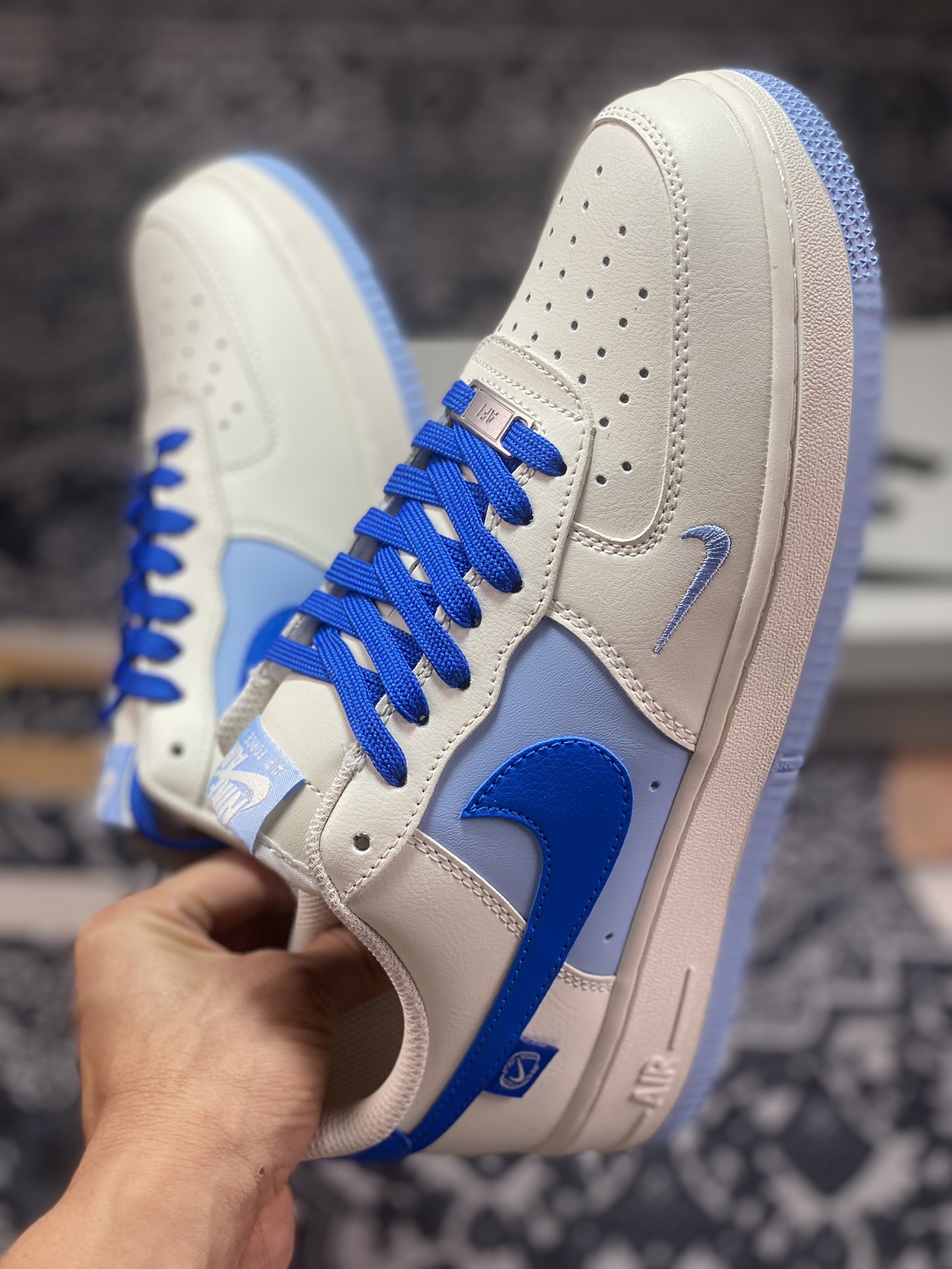 Air Force 1 '07 Low 白蓝拼接 DB3301-211