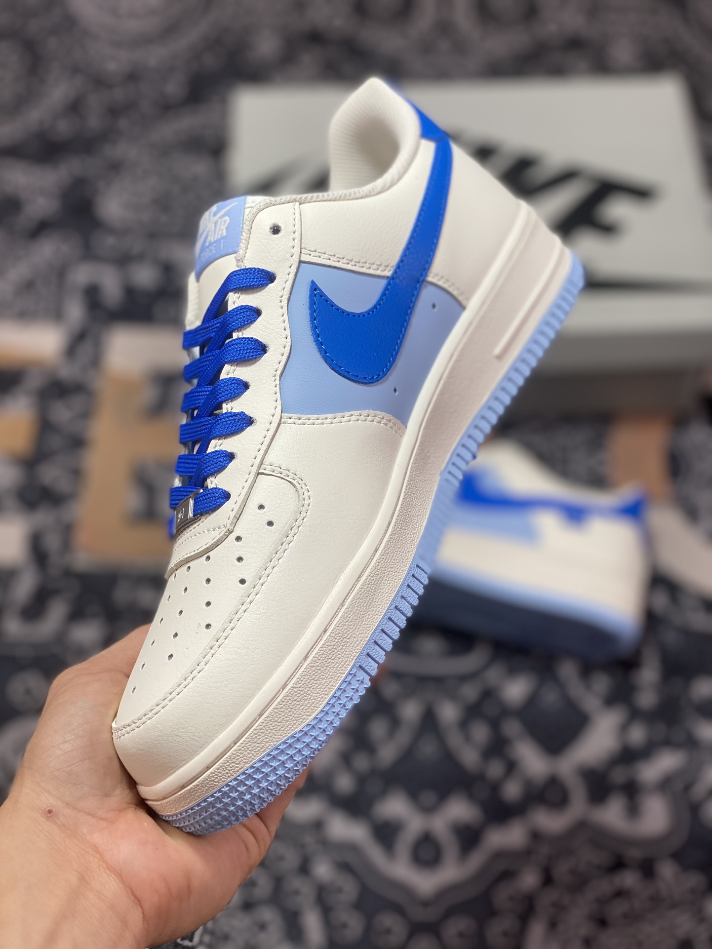 Air Force 1 '07 Low 白蓝拼接 DB3301-211