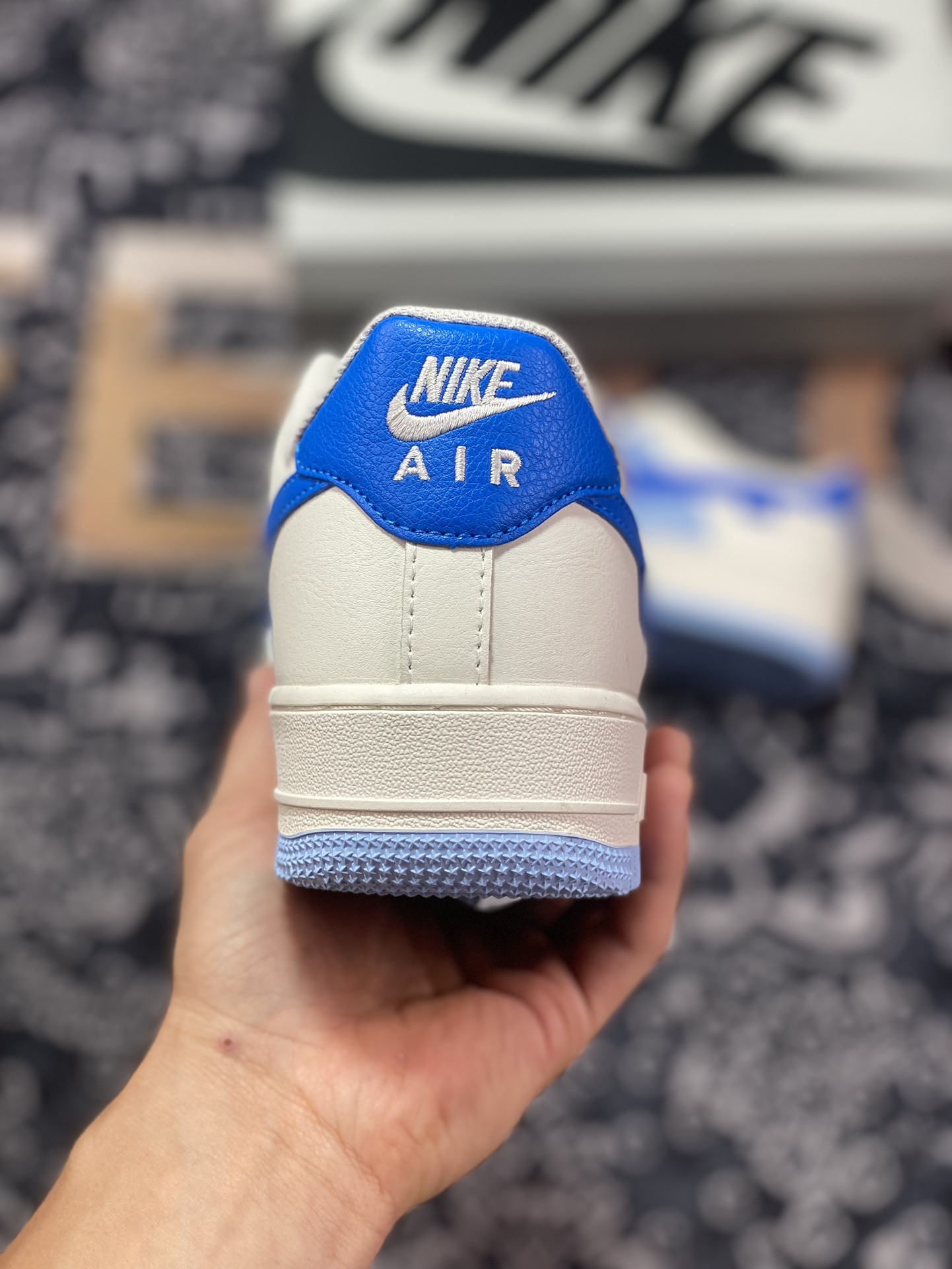 Air Force 1 '07 Low 白蓝拼接 DB3301-211