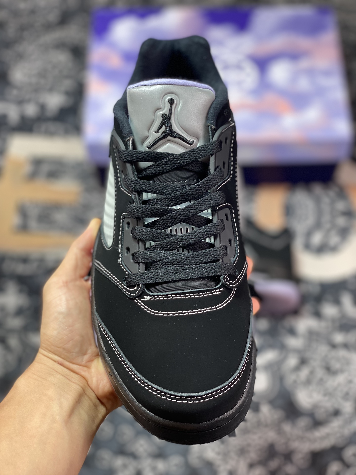 Air Jordan 3 ”DONGDAN” Black Purple DX4355-015