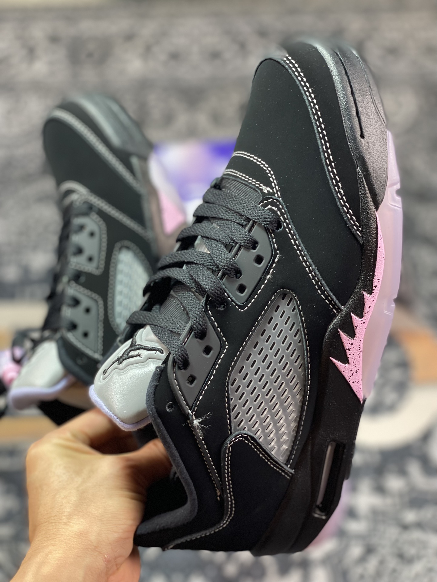 Air Jordan 3 ”DONGDAN” Black Purple DX4355-015