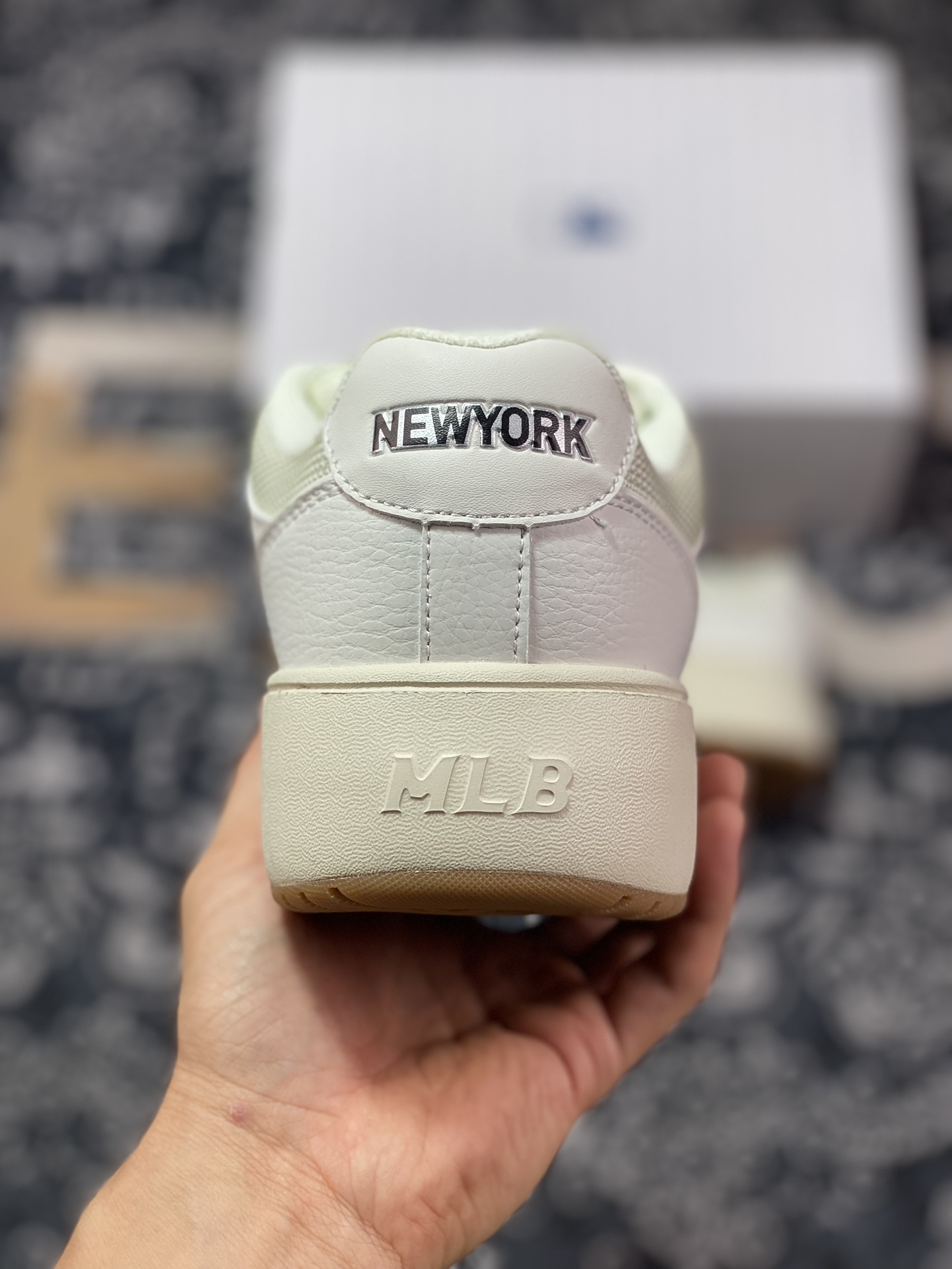 New York yankees x MLB Chunky Wide wide series of low-top sports shoes 