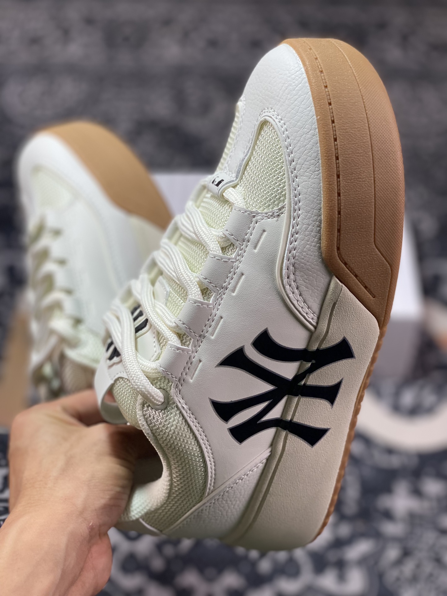 New York yankees x MLB Chunky Wide wide series of low-top sports shoes 