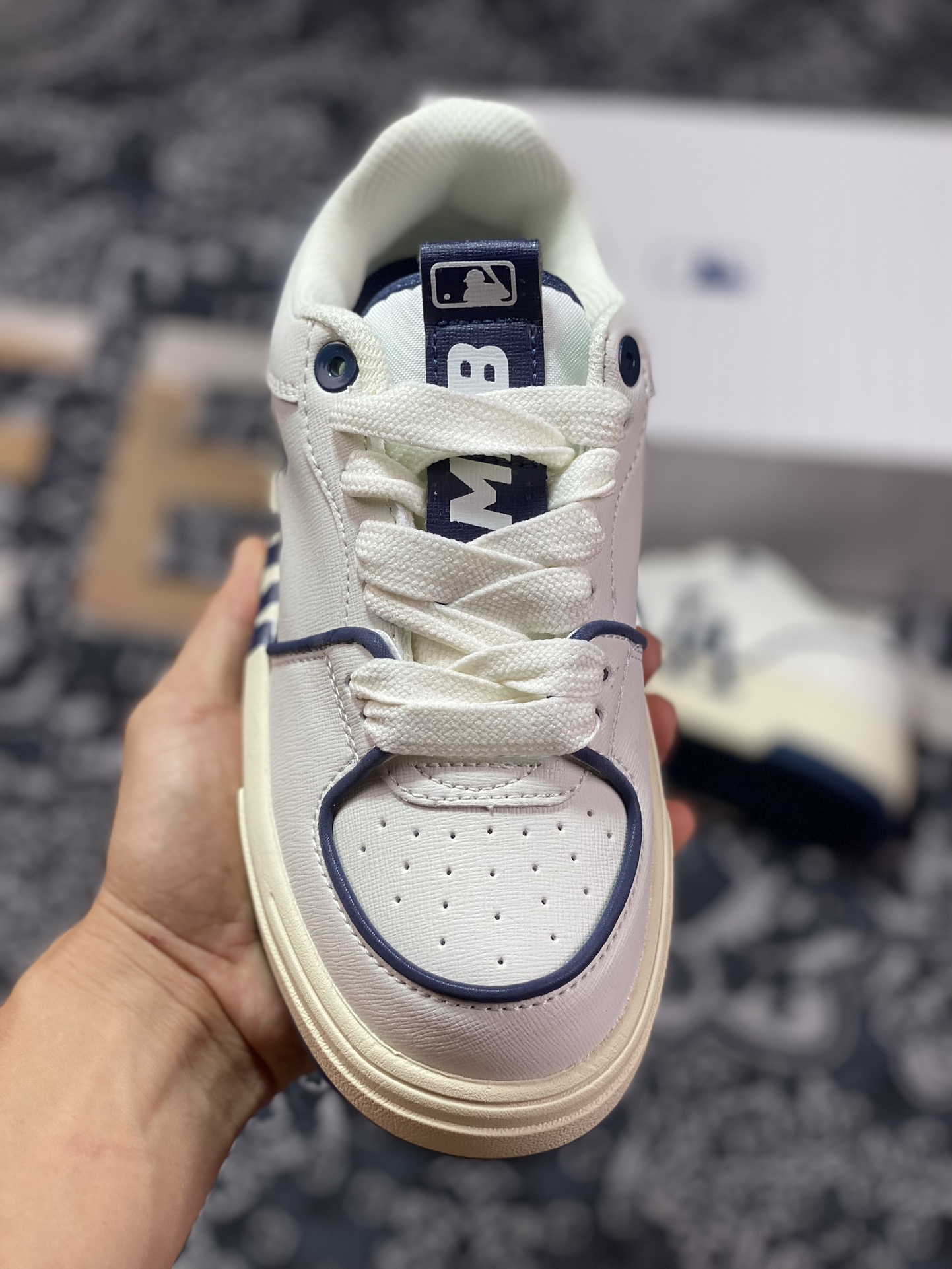 LA Dodgers x MLB Chunky Liner Low Senior Shoes Series Low-top Daddy Jogging Shoes 