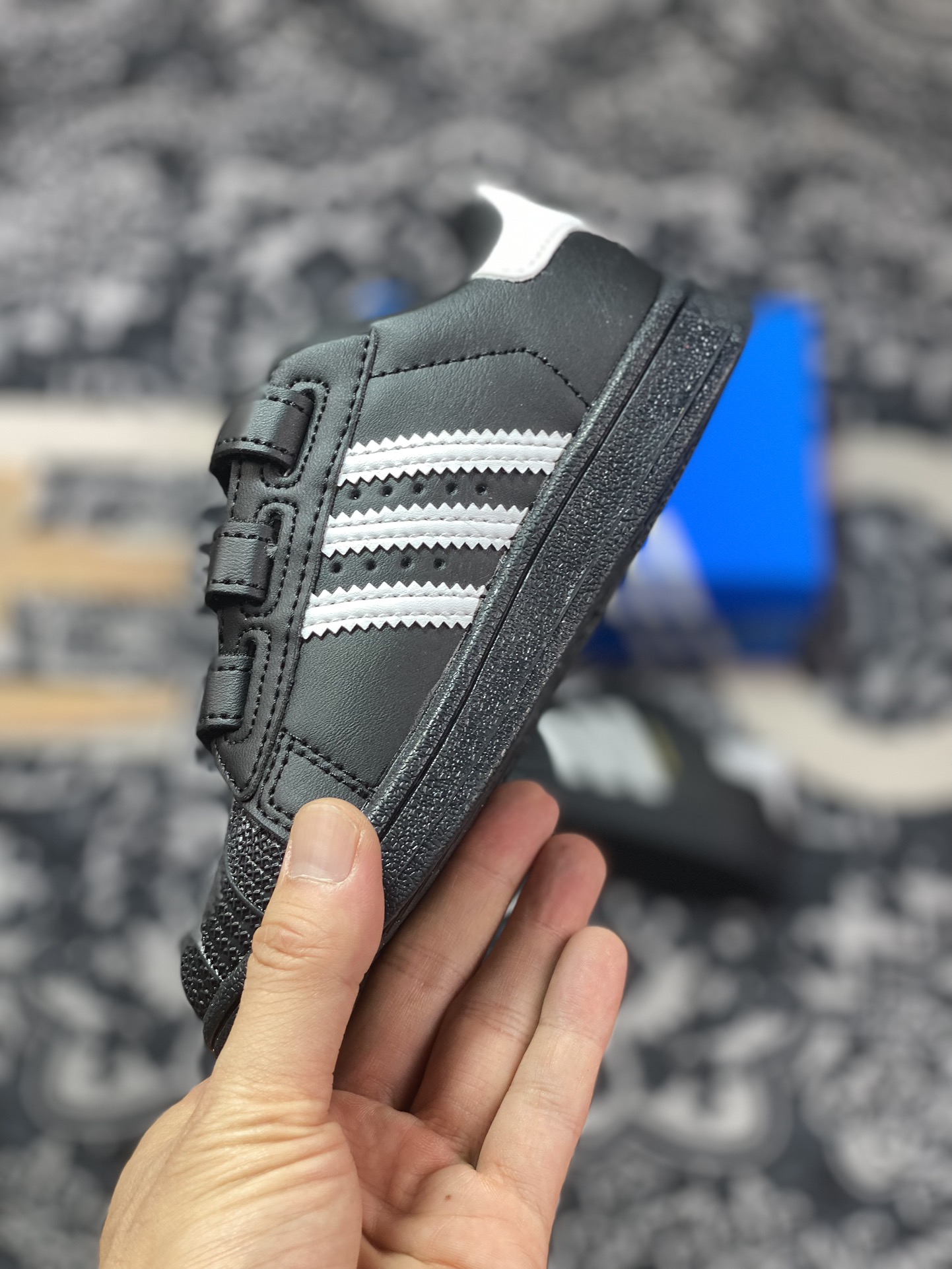 120 阿迪达斯Adidas三叶草Originals 'SUPERSTAR' Kids CFC贝壳头童鞋男