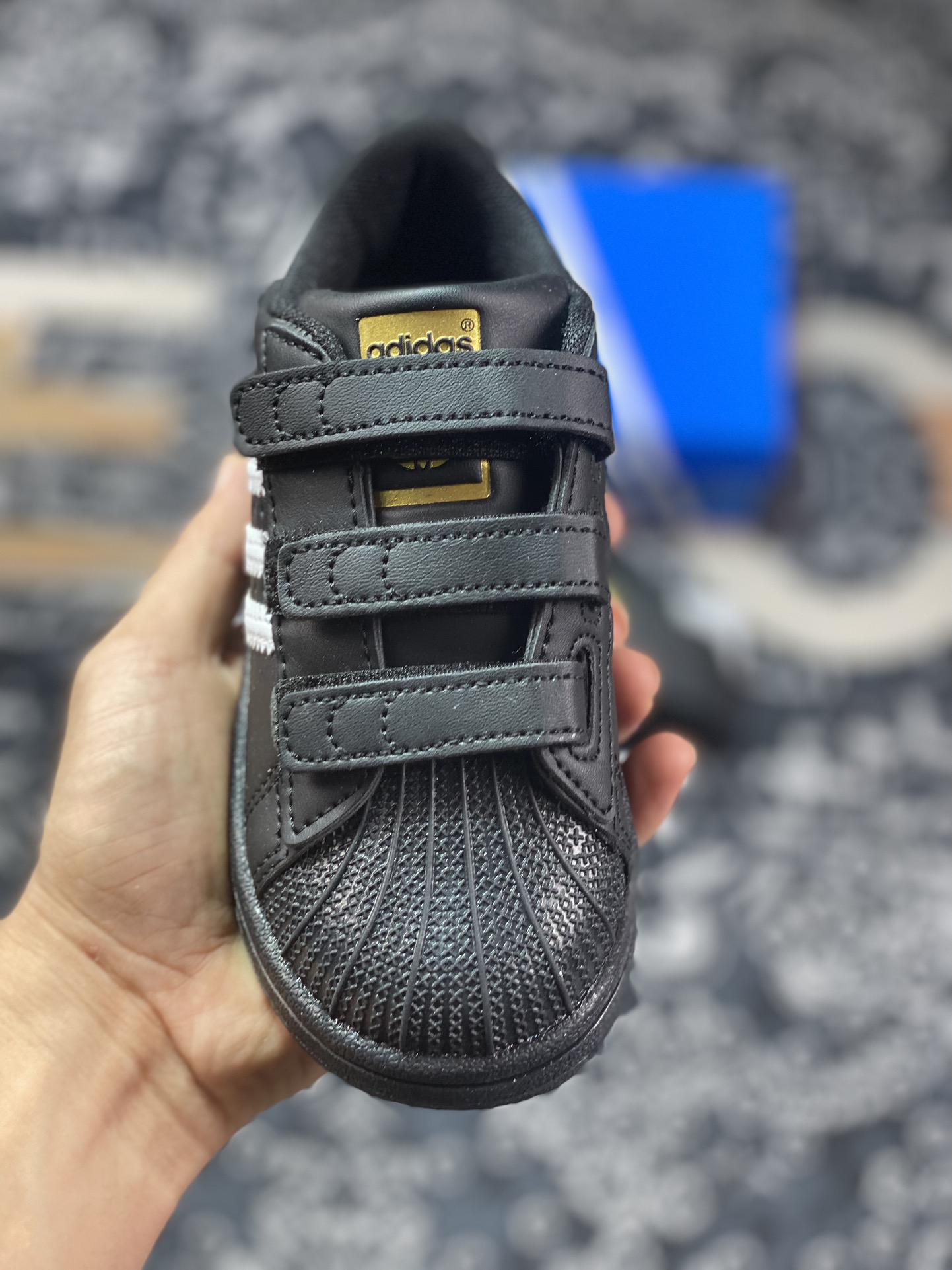 120 阿迪达斯Adidas三叶草Originals 'SUPERSTAR' Kids CFC贝壳头童鞋男