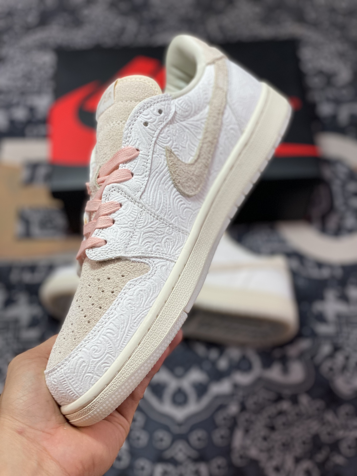 200 Air Jordan 1 Low AJ1 WH LV 乔1 低帮复古文化休闲运动篮球鞋 FZ0455-200