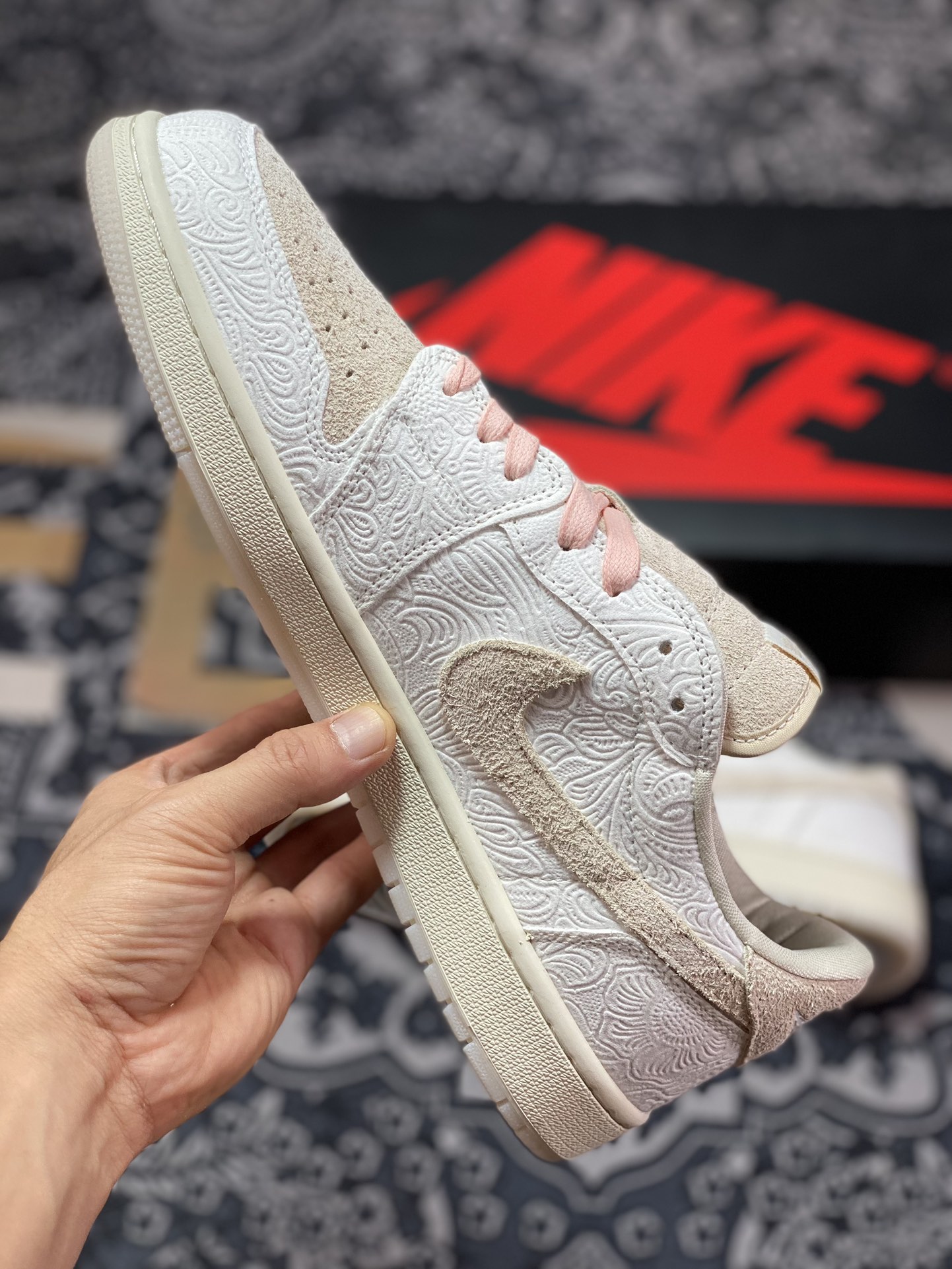 200 Air Jordan 1 Low AJ1 WH LV 乔1 低帮复古文化休闲运动篮球鞋 FZ0455-200