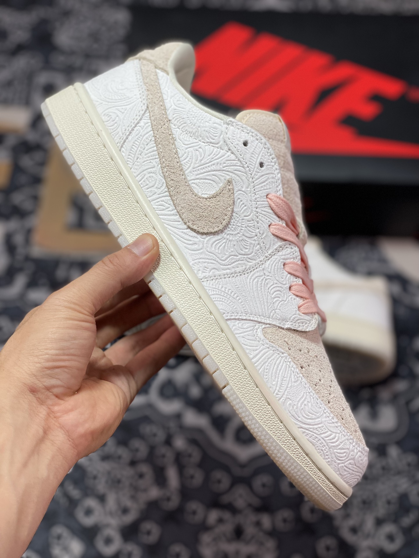 200 Air Jordan 1 Low AJ1 WH LV 乔1 低帮复古文化休闲运动篮球鞋 FZ0455-200