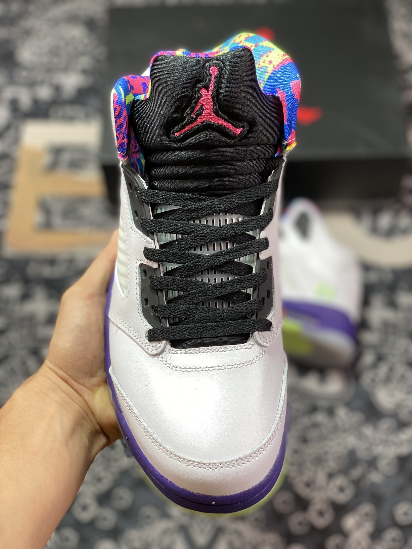 320 原厂级别Air Jordan 5 retro 白  DB3335-100