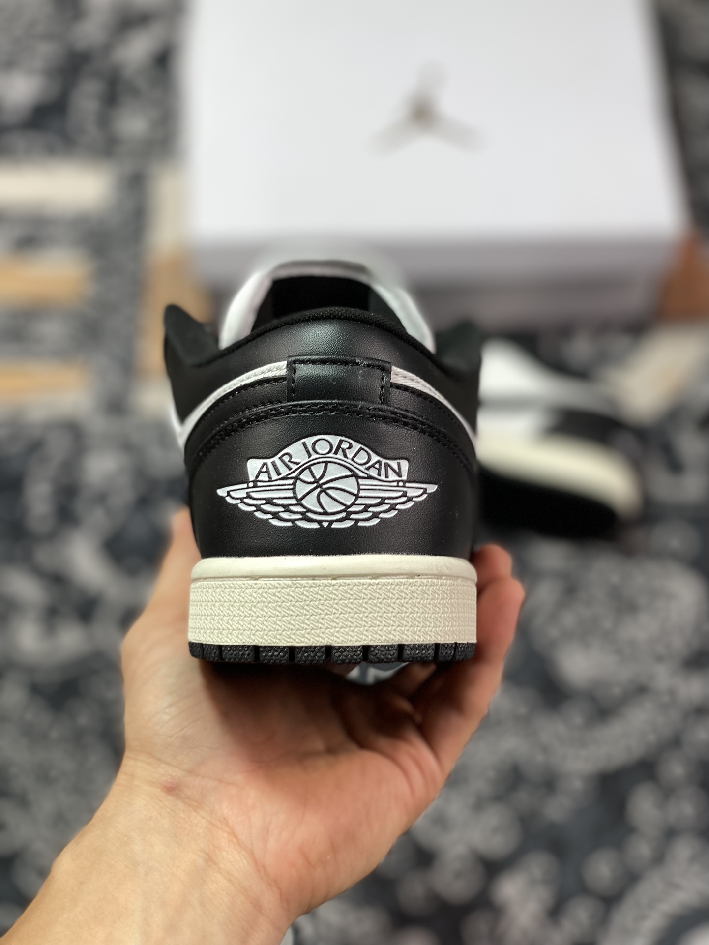 200 Air Jordan 1 Low ”Vintage Panda” 黑白 AJ1低帮休闲板鞋  FB9893-101