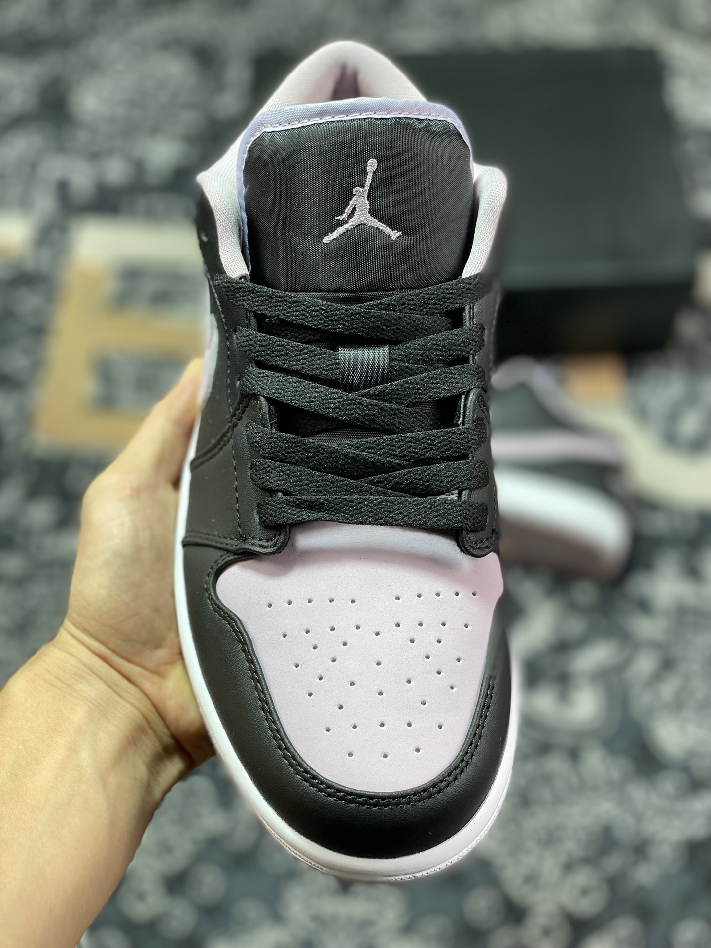 200 Air Jordan 1 Low 黑紫 AJ1低帮休闲板鞋 DV1309-051