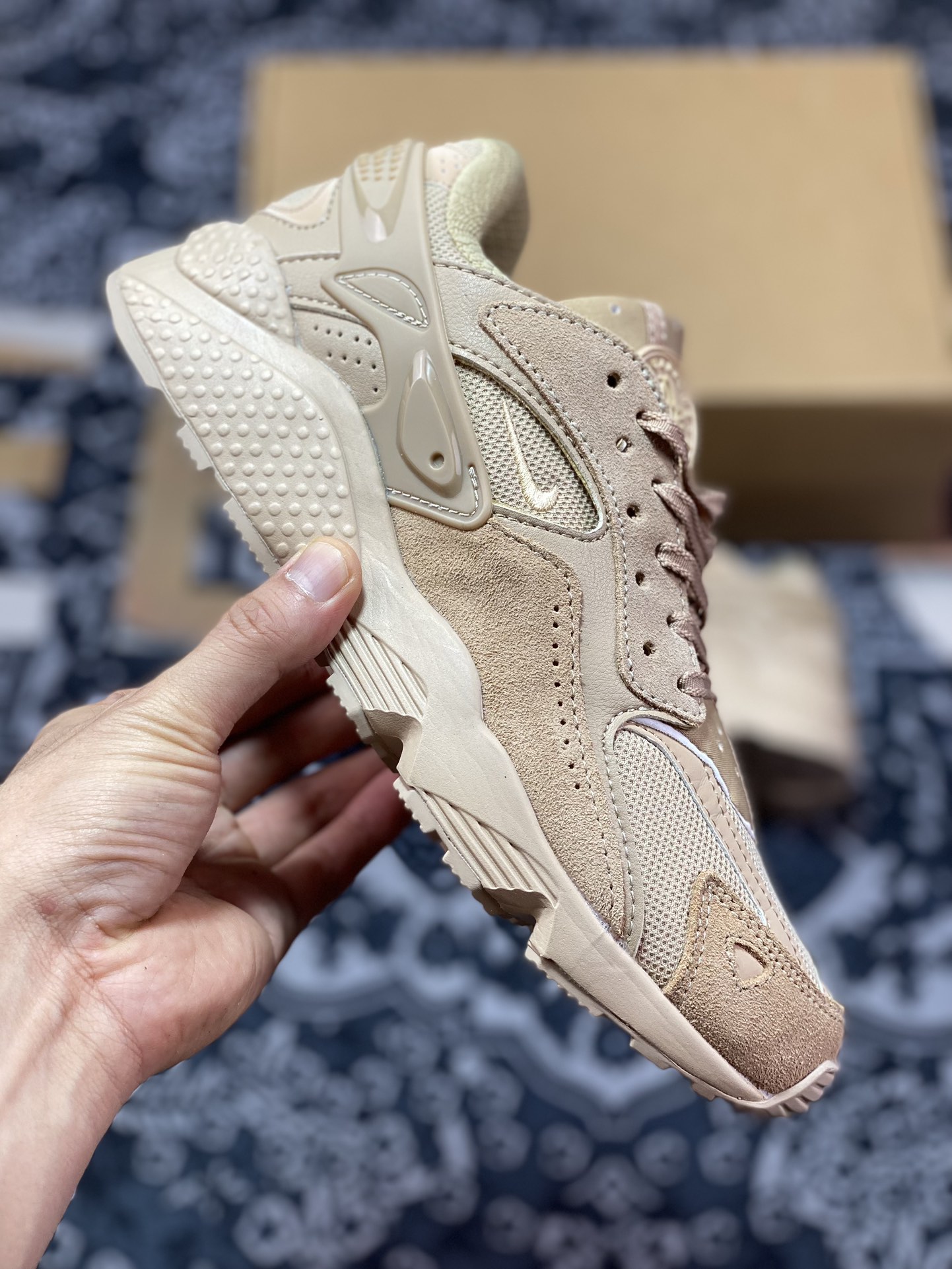 200 耐克Nike Air Huarache Runner”Wheat/Gold”华莱士赛跑慢跑鞋“麦黄金”DZ3306-200