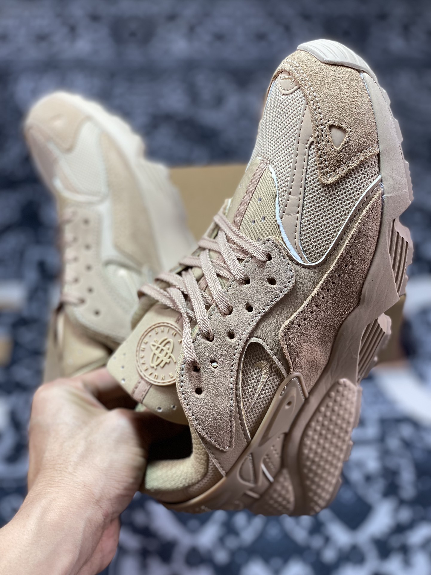 200 耐克Nike Air Huarache Runner”Wheat/Gold”华莱士赛跑慢跑鞋“麦黄金”DZ3306-200