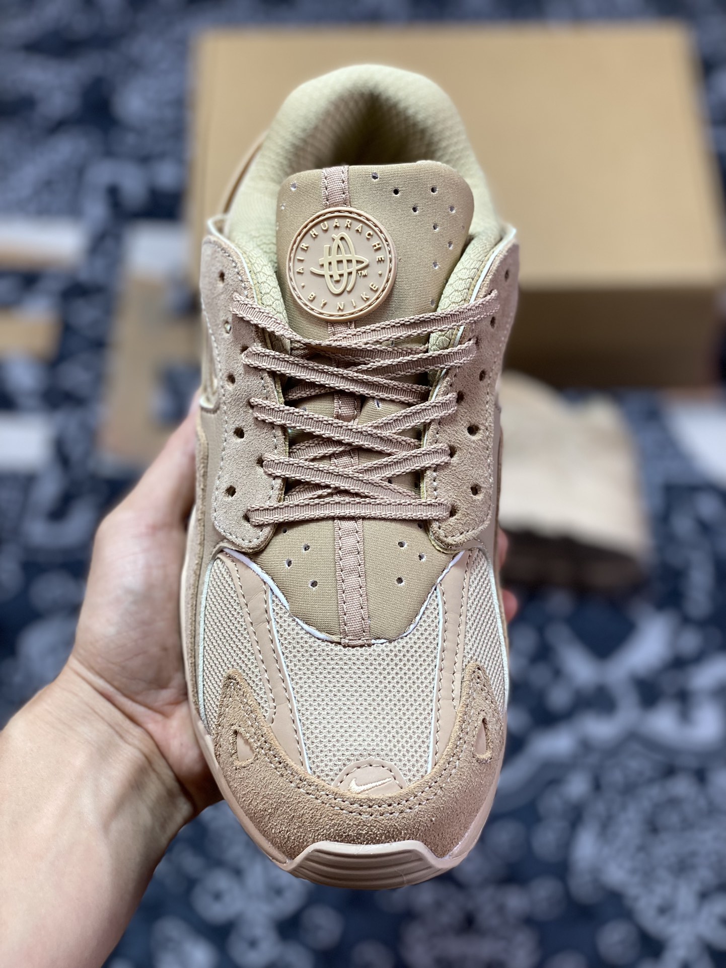 200 耐克Nike Air Huarache Runner”Wheat/Gold”华莱士赛跑慢跑鞋“麦黄金”DZ3306-200