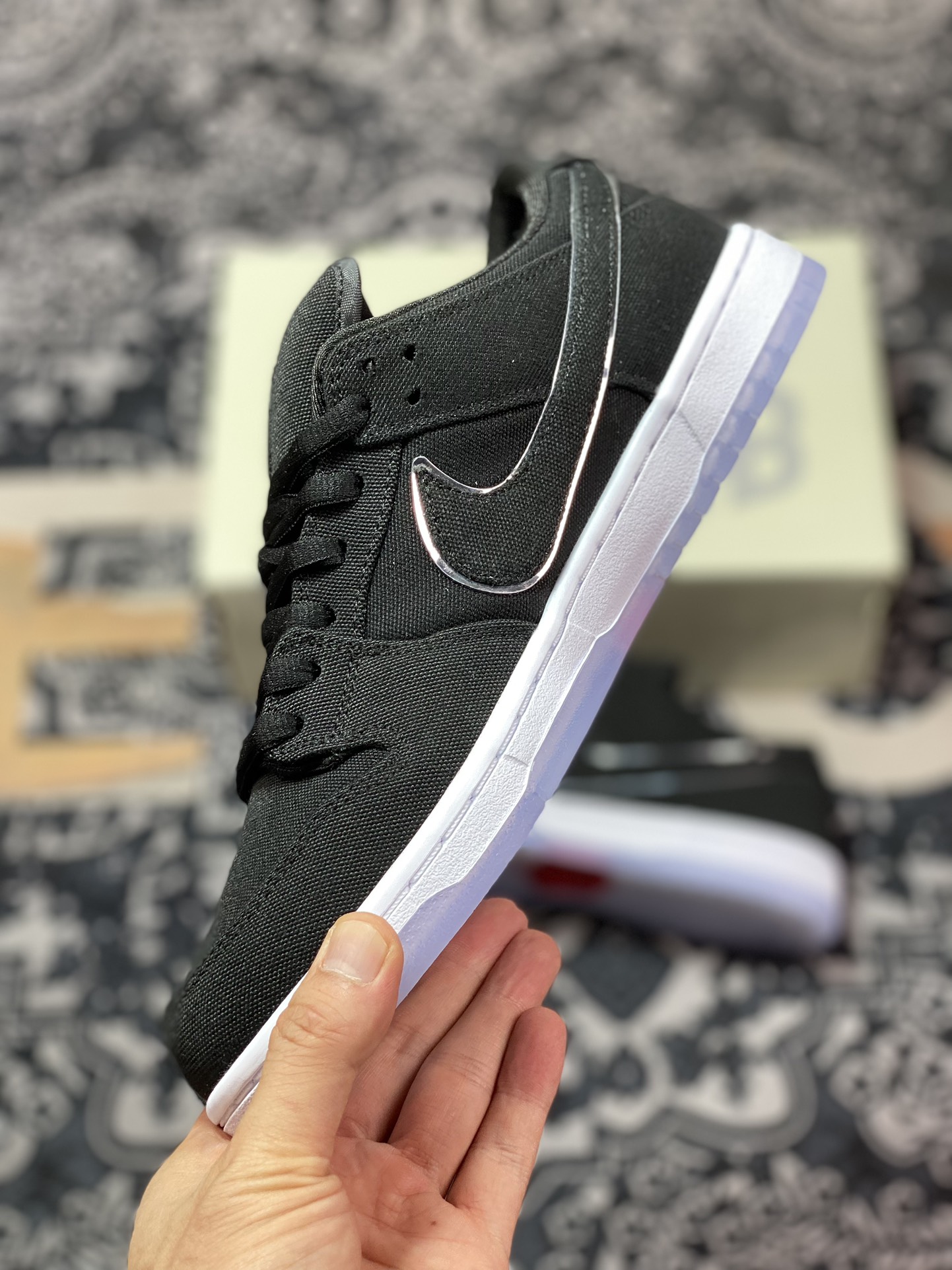 320 优选 Eminem x Carhartt x Nike  Dunk SB Low 黑色 FN4193-013