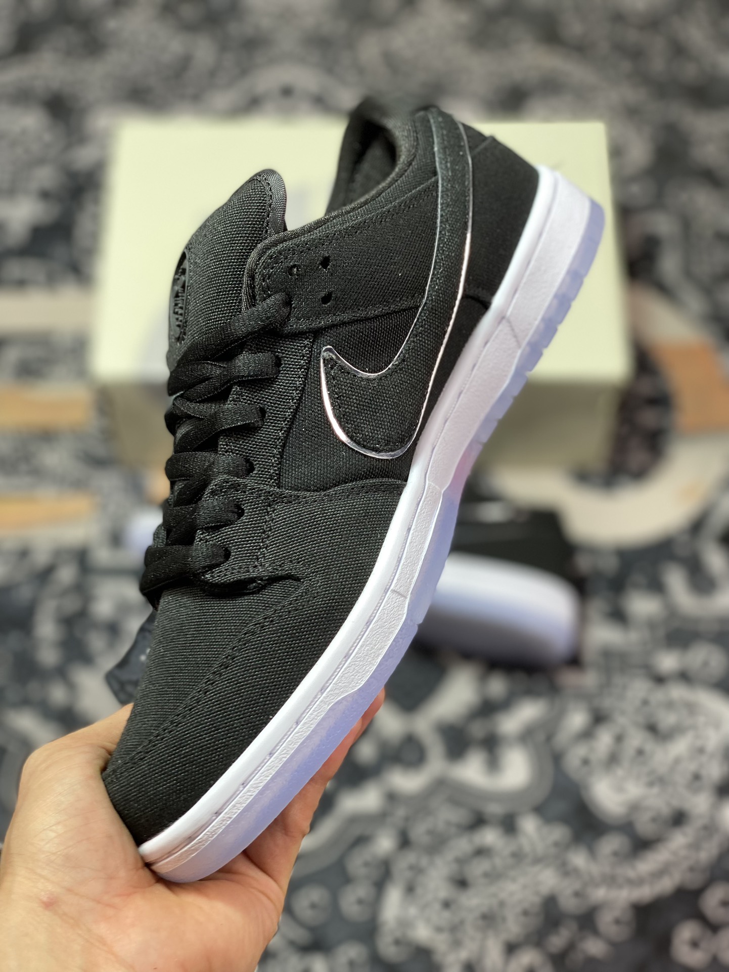 320 优选 Eminem x Carhartt x Nike  Dunk SB Low 黑色 FN4193-013