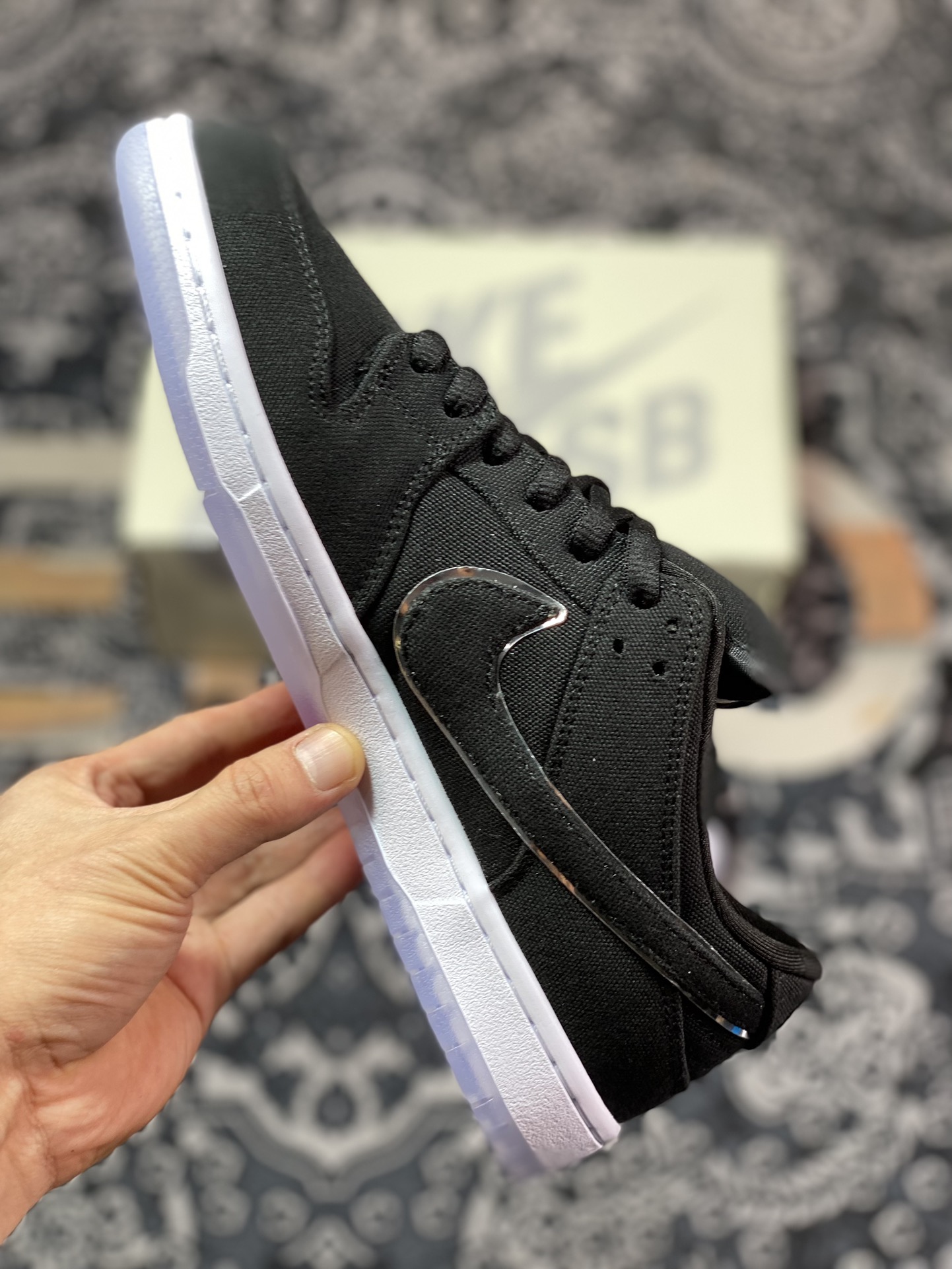 320 优选 Eminem x Carhartt x Nike  Dunk SB Low 黑色 FN4193-013