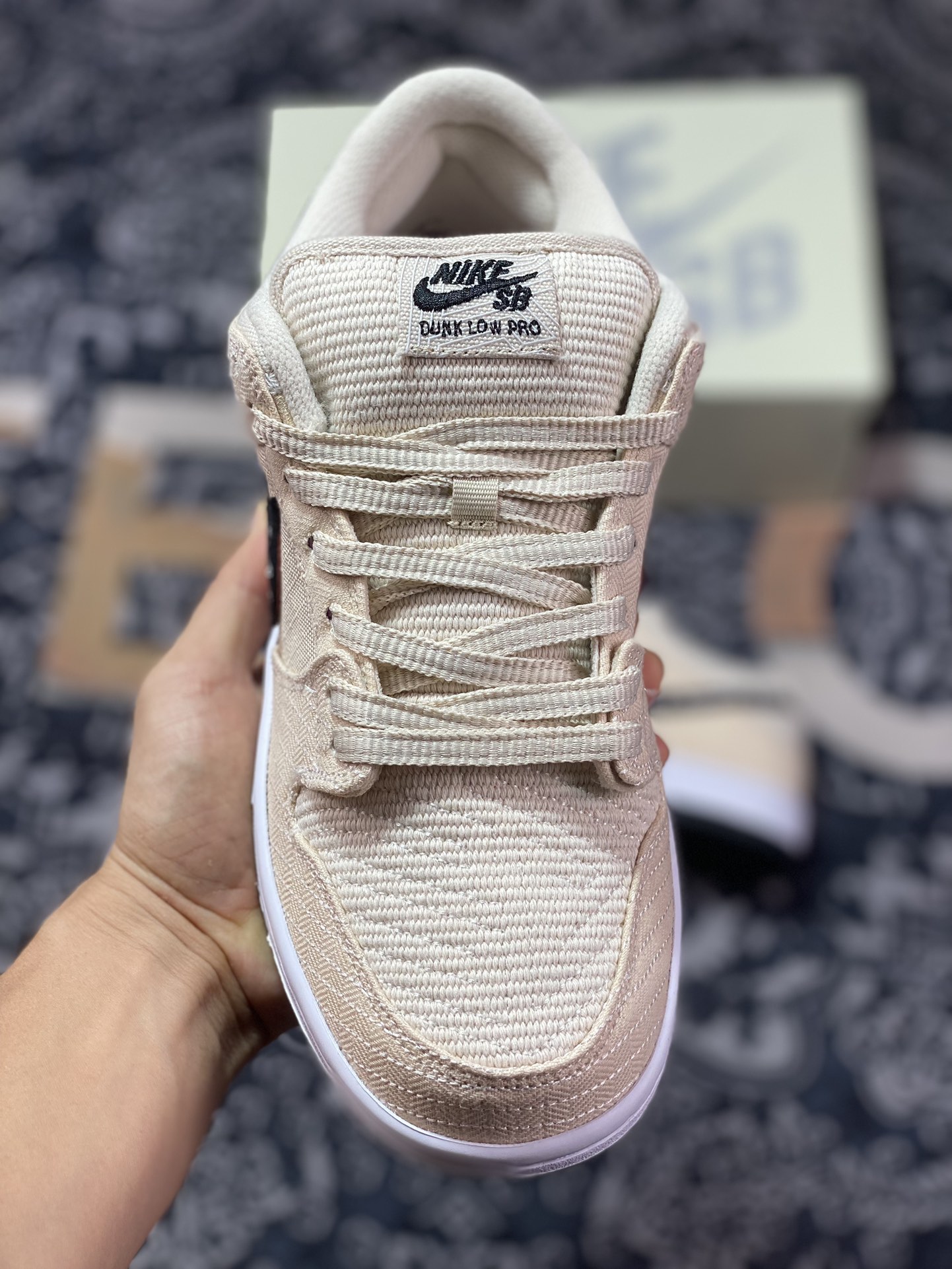 380 优选 Albino & Preto x Nike  Dunk SB Low ”Pearl White” 米黑白 FD2627-200