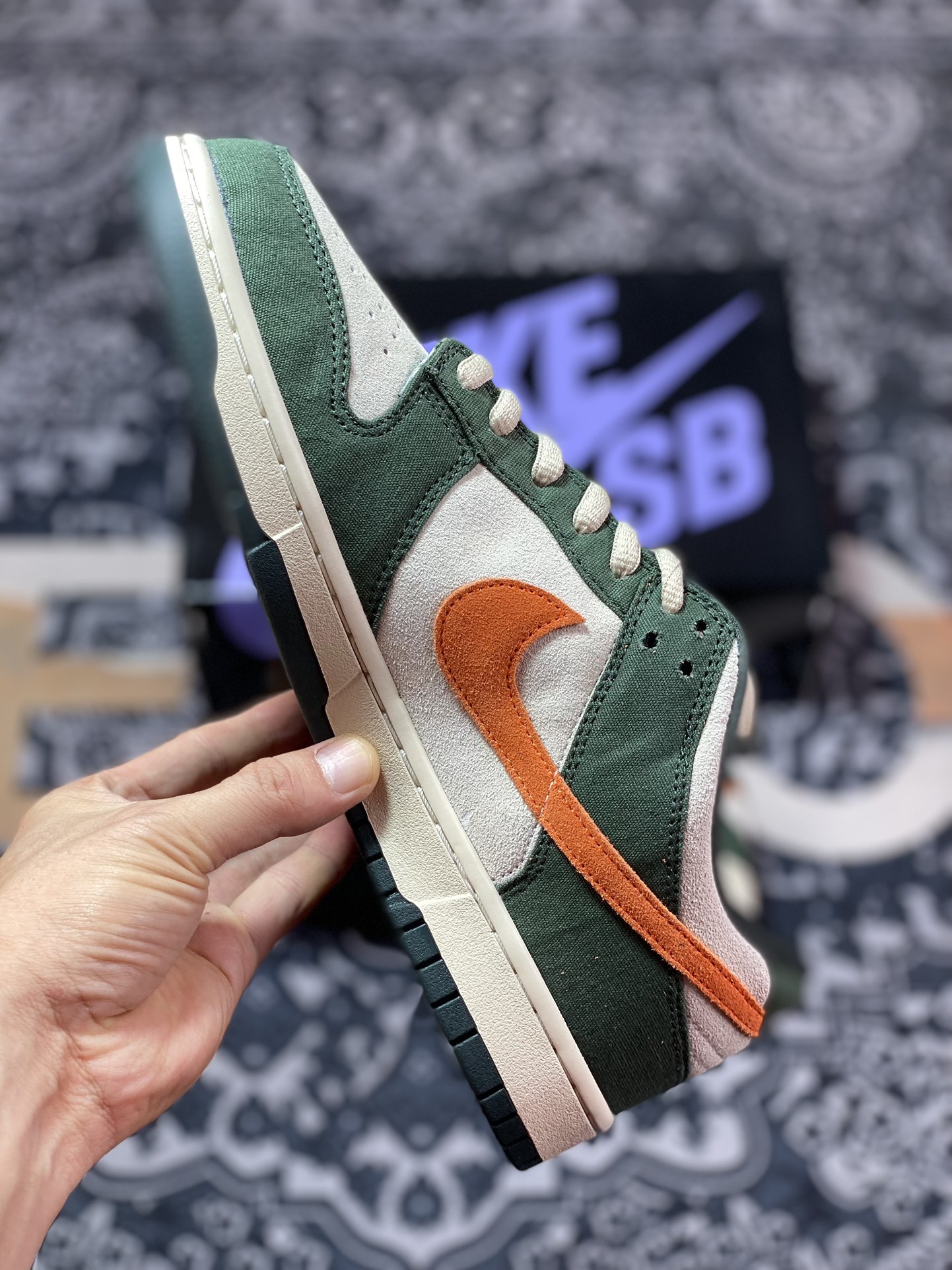 350 优选 Nike SB Dunk Low Eire 爱尔兰竖琴 304292-185