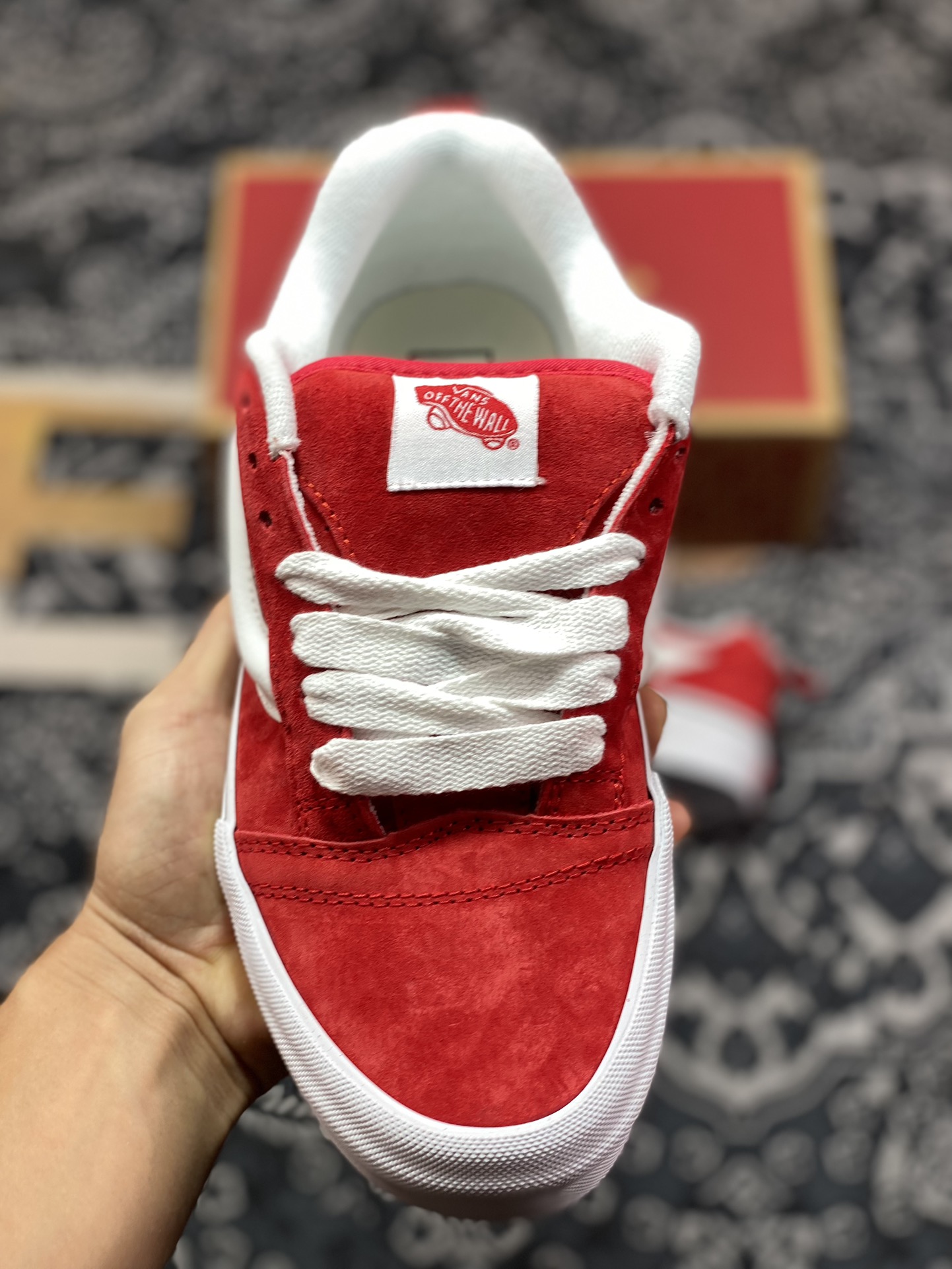 170  Vans Classics Knu Skool 面包鞋 2023肥胖版 经典红色面包鞋