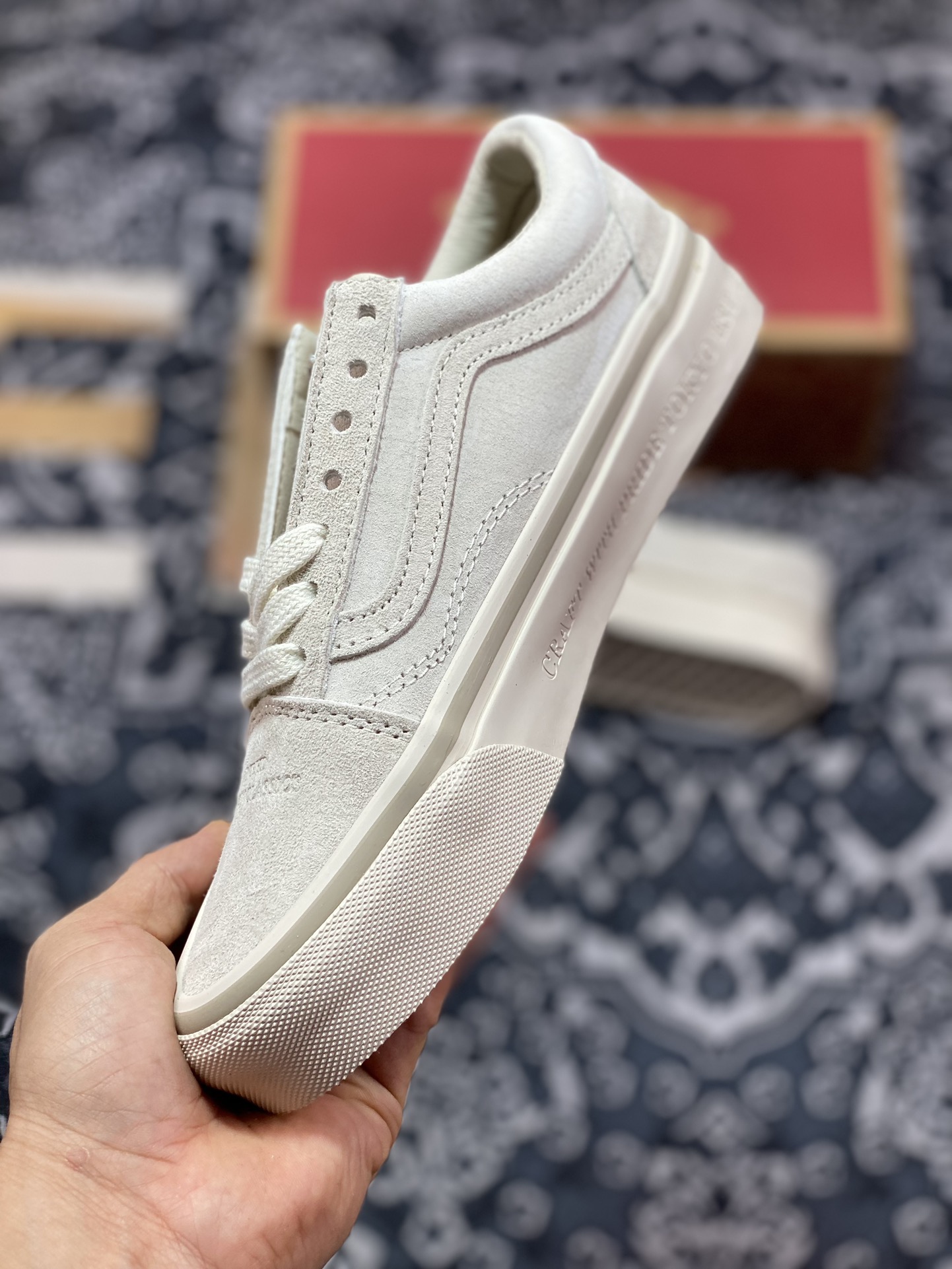 160  NEIGHBORHOOD x Vans Old Skool 36 DX 奶茶色 复古联名限量款  VN0A54F3BRC