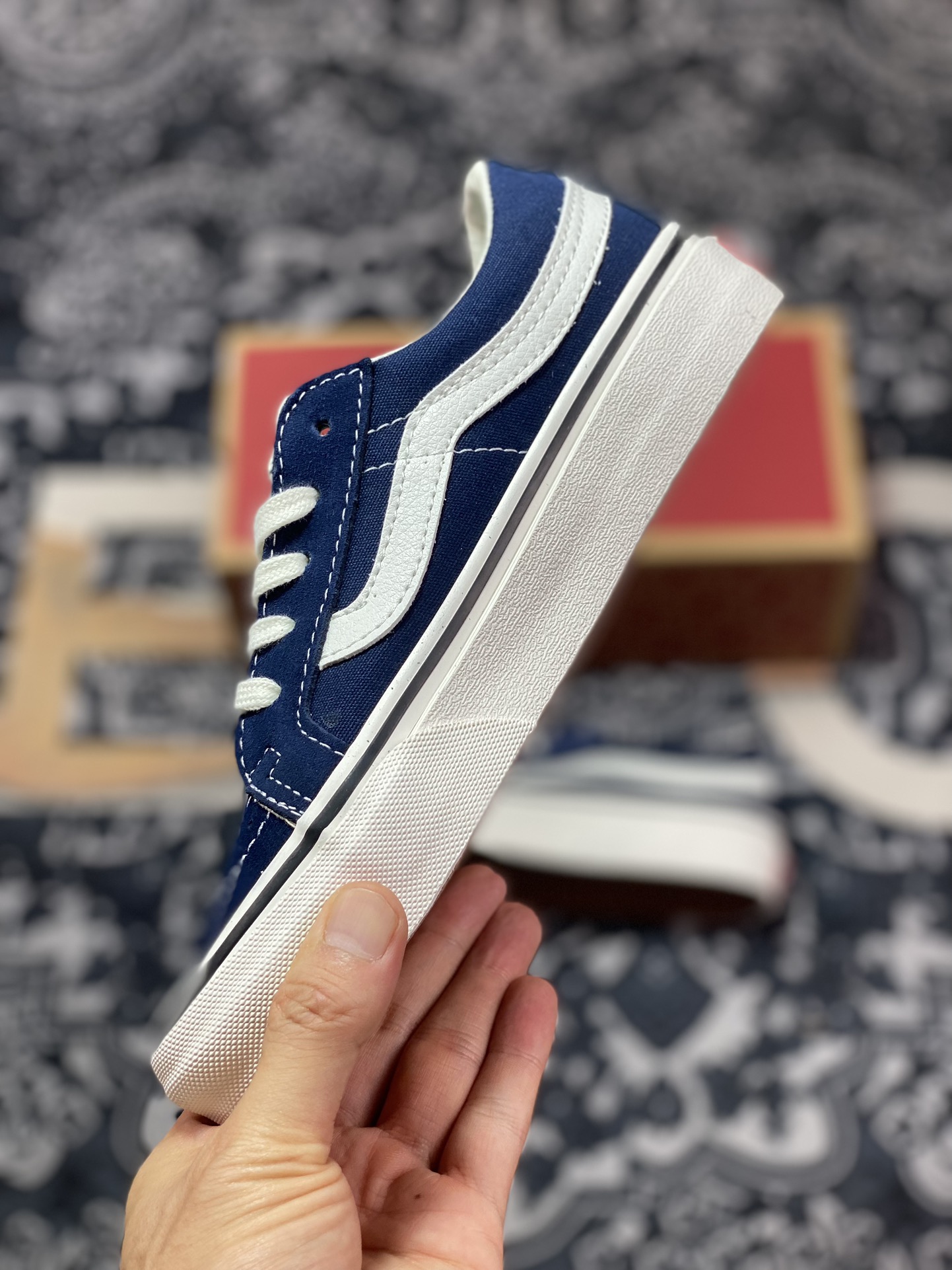 150  定义简约百搭款 极力强烈推荐 Vans SK8-Low 藏蓝