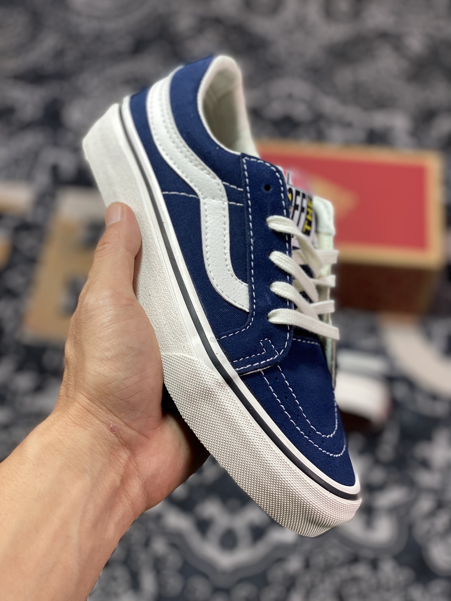 150  定义简约百搭款 极力强烈推荐 Vans SK8-Low 藏蓝