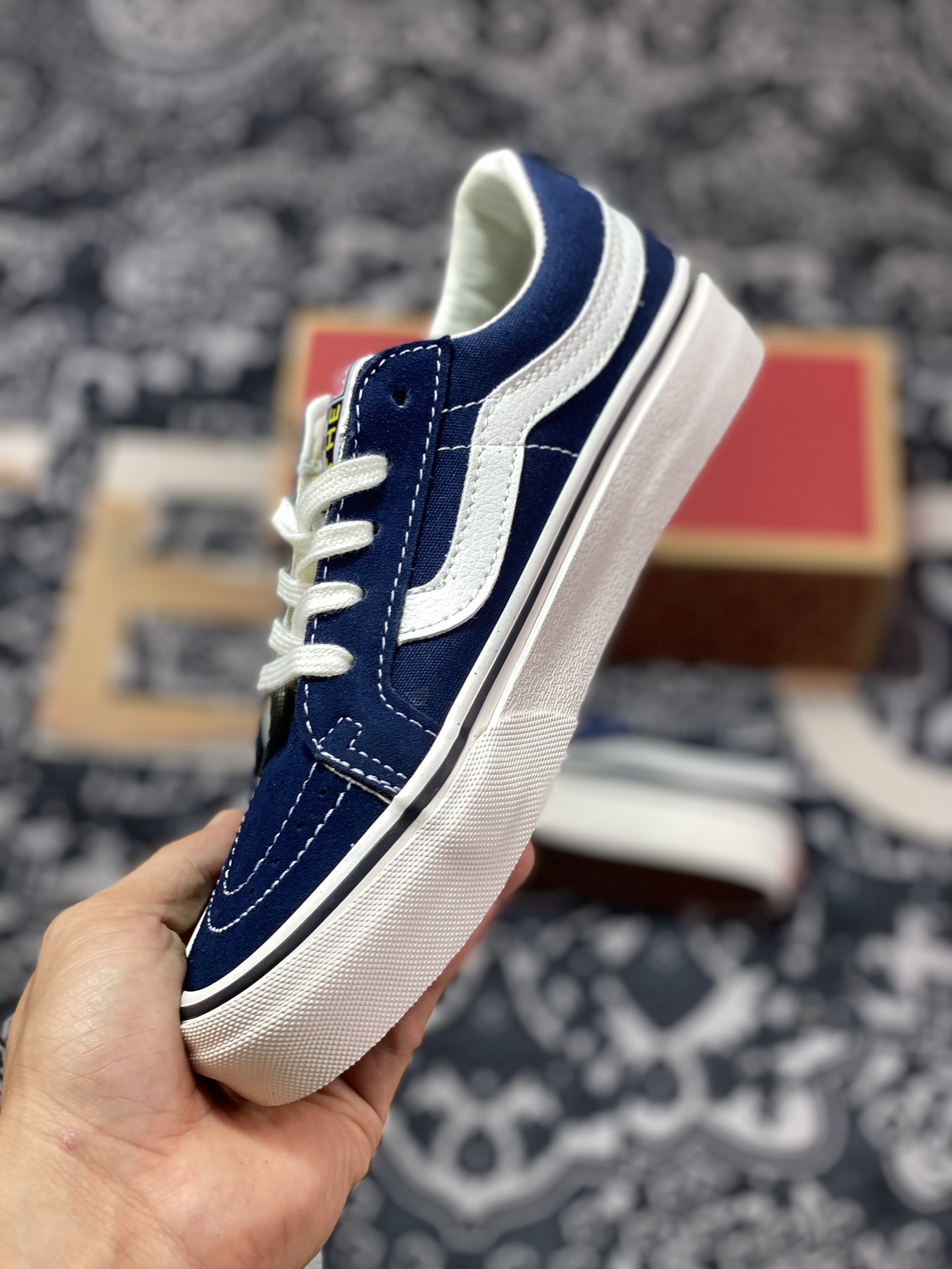 150  定义简约百搭款 极力强烈推荐 Vans SK8-Low 藏蓝