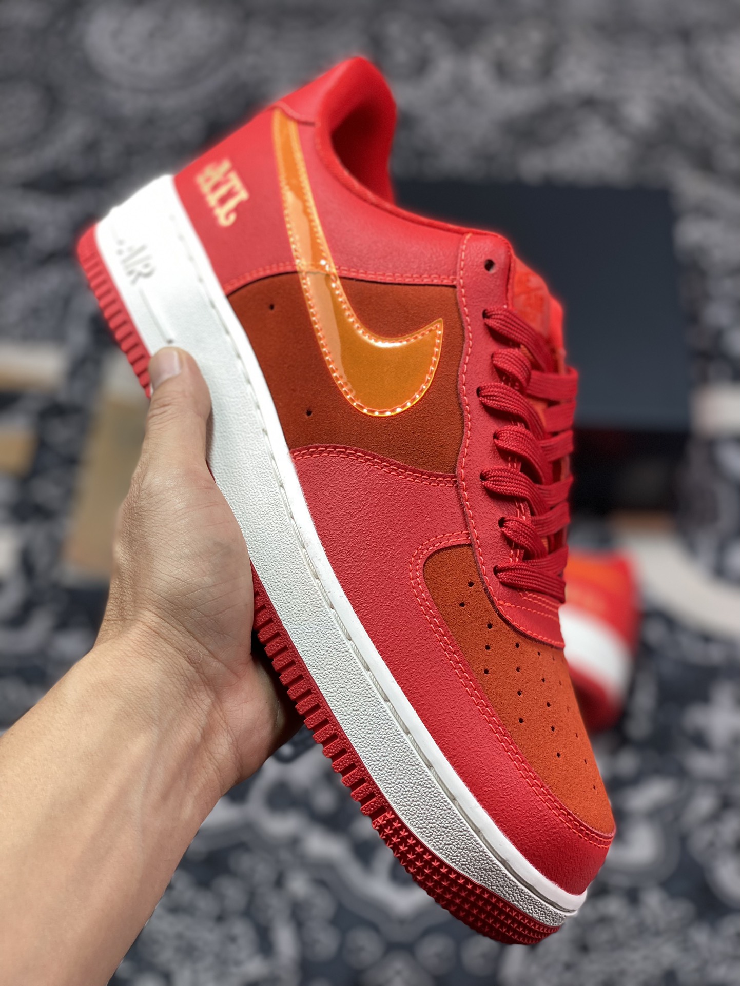 200  耐克Nike Air Force 1’07 Low”Atlanta”空军一号板鞋“亚特兰大红橙”FD8306-657