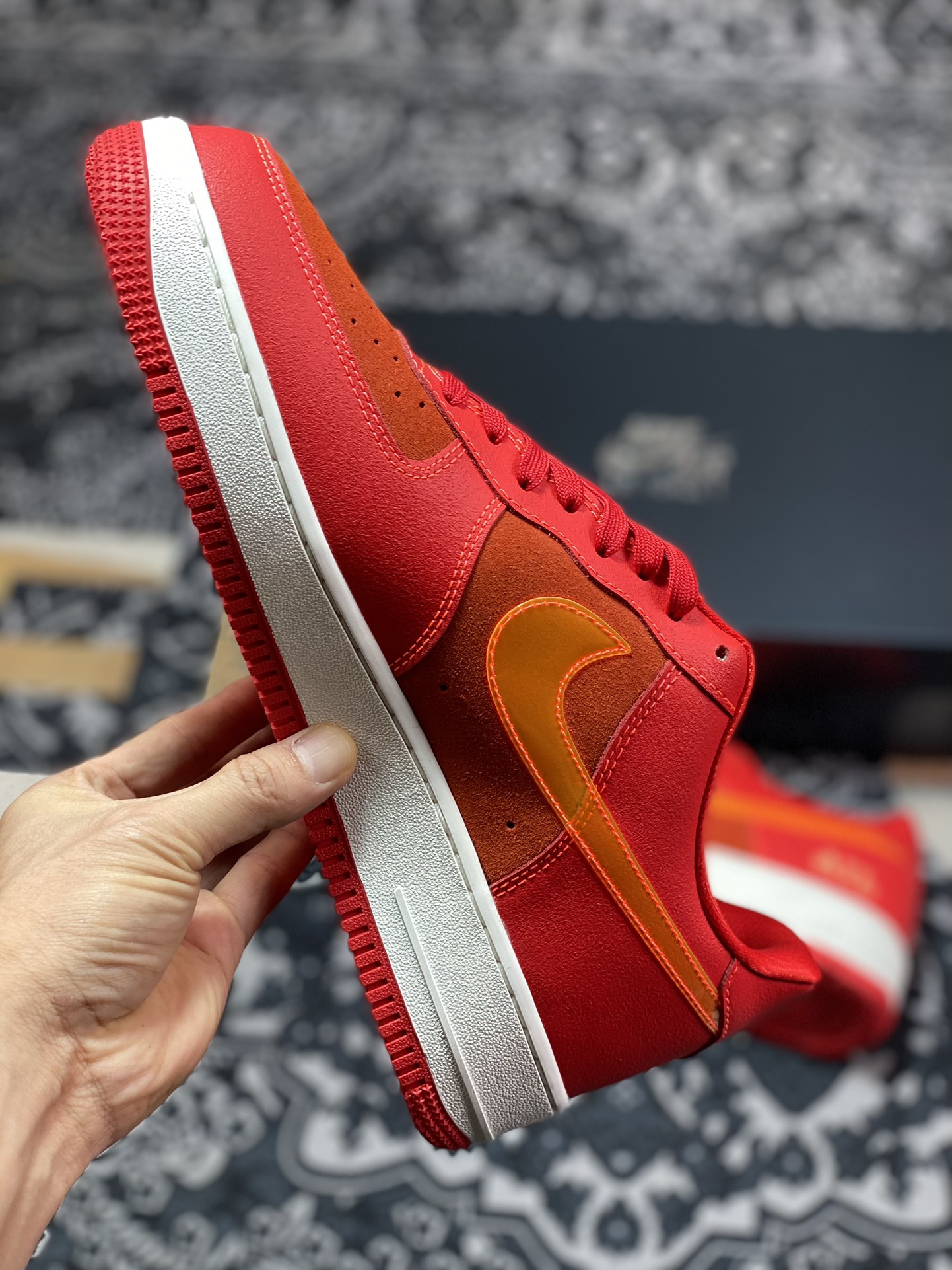 200  耐克Nike Air Force 1'07 Low"Atlanta"空军一号板鞋“亚特兰大红橙”FD8306-657